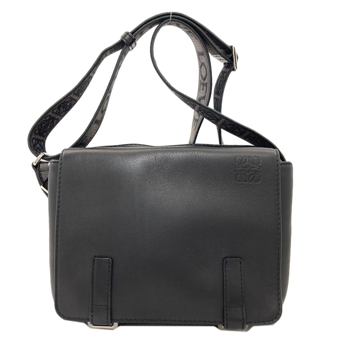 Loewe Long Shoulder Military Messenger Bag Shoulder Bag Calf (1 of 13)