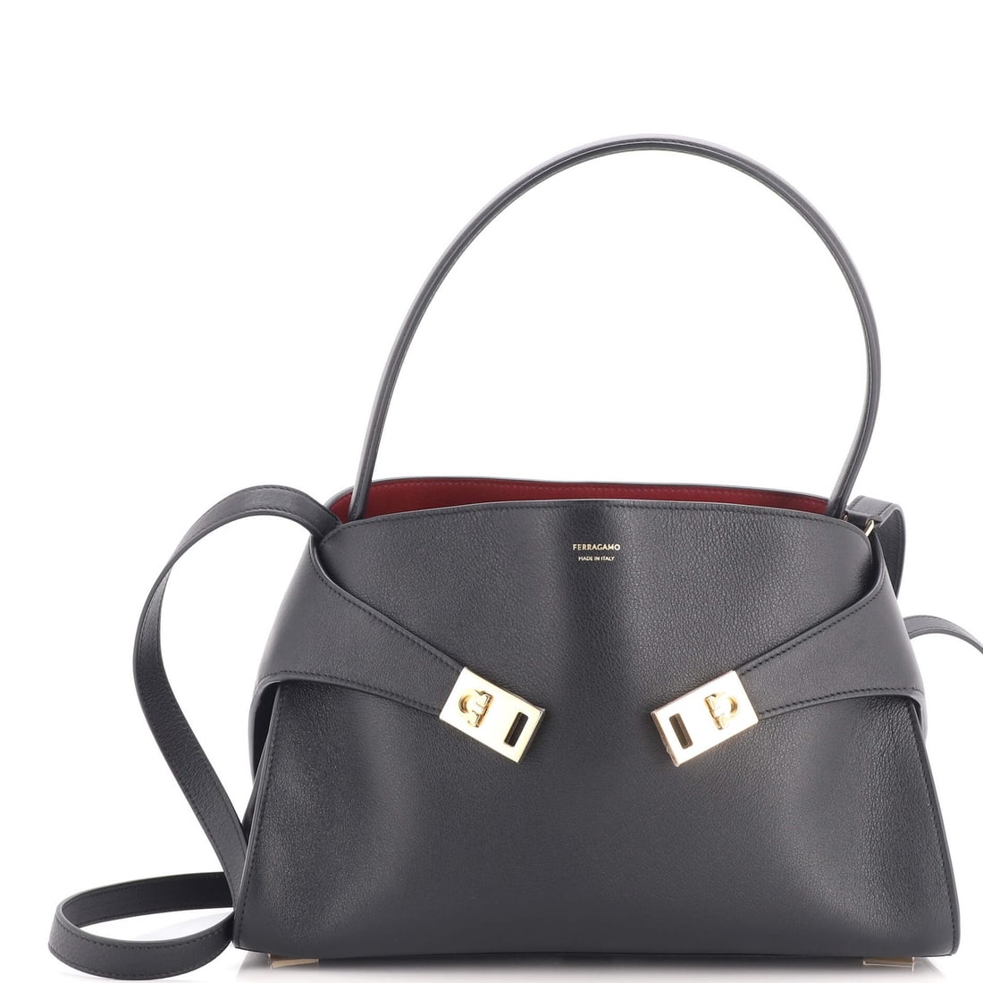 Shoulder bag in large leather from Salvatore Ferragamo (1 of 5)