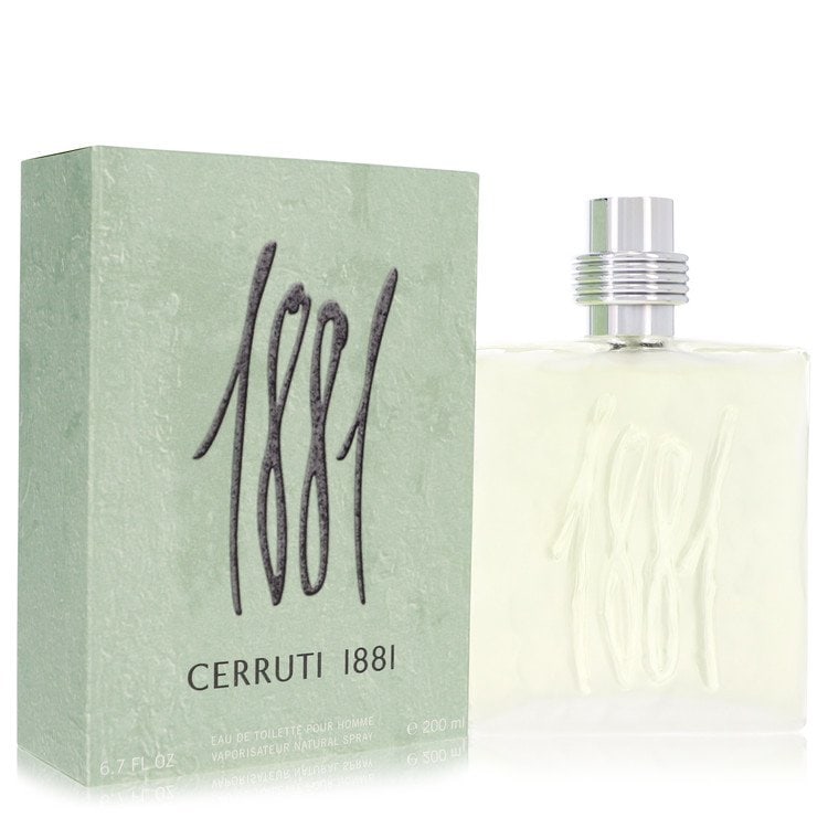1881 by Nino Cerruti Eau De Toilette Spray 6.8 oz: 1881 by Nino Cerruti Eau De Toilette Spray 6.8 oz The 1881 by Nino Cerruti Eau De Toilette Spray is a complex fresh woodsy cologne with citrus notes that keep the blend crisp and exciting. Released in