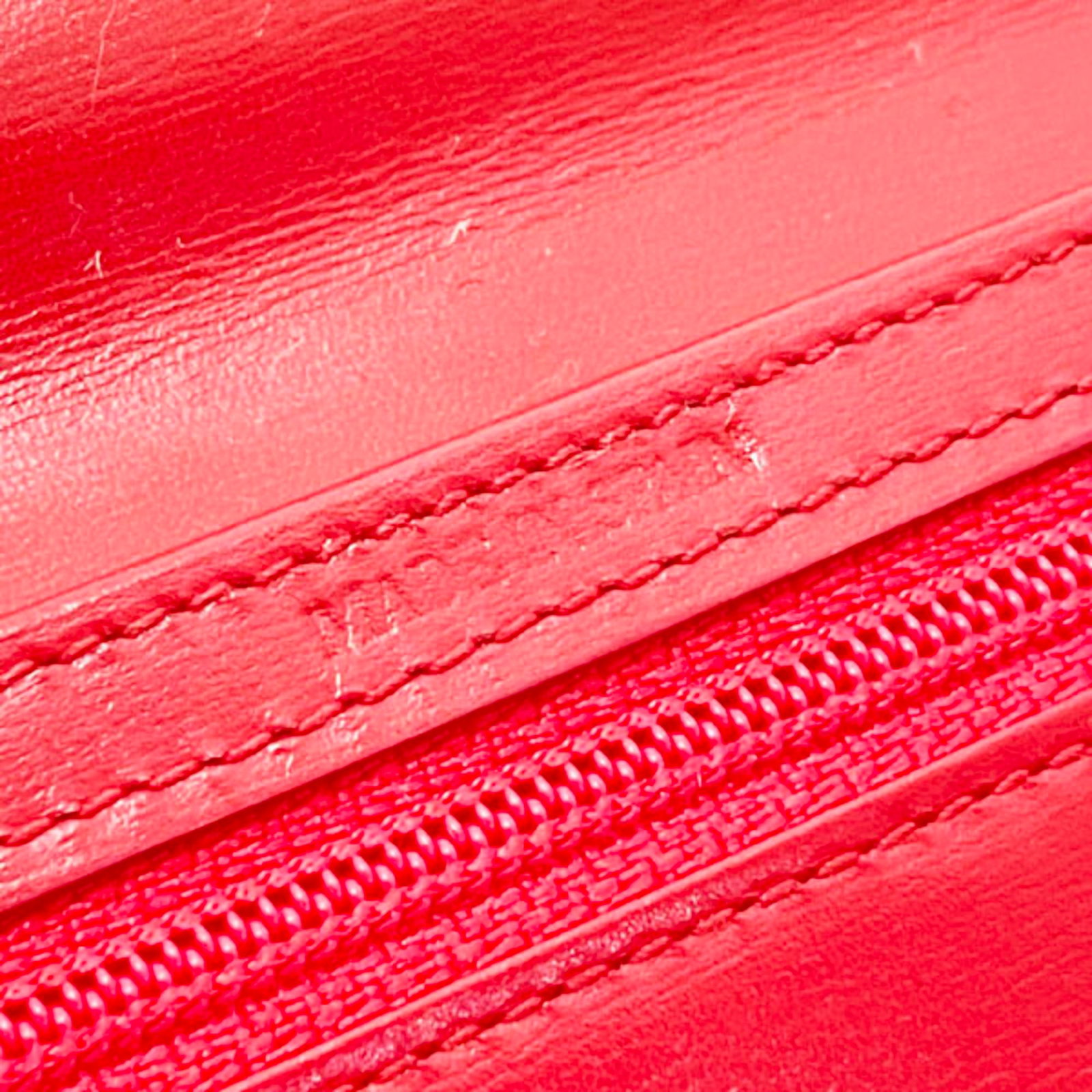 Long Leather Wallet Tri Fold - 9