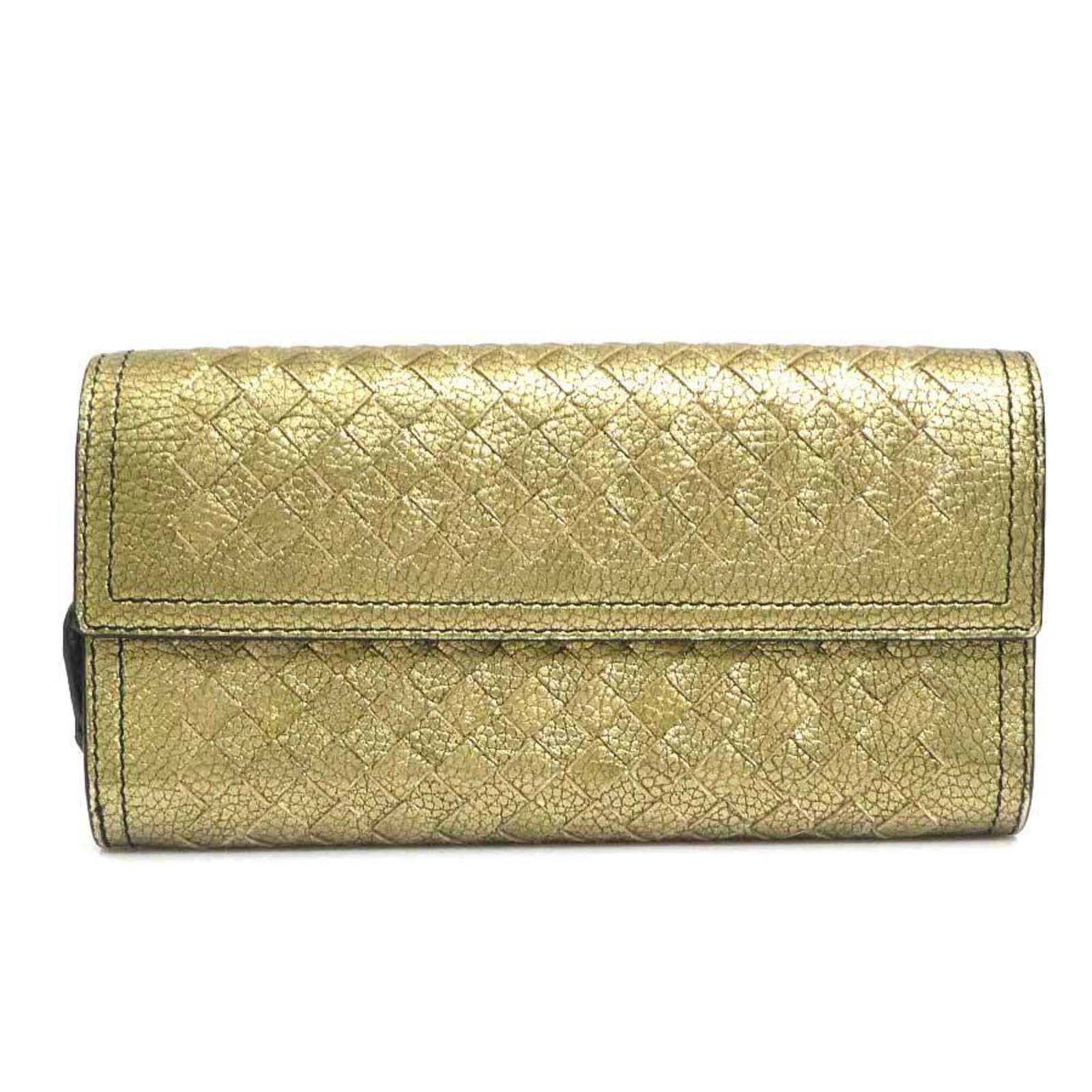Veneta Bottega Long Intrecciato Bi Fold Wallet: Veneta Bottega Long Intrecciato Bi Fold Wallet Intrecciato woven design adds texture and visual interest to the Veneta Bottega Long Intrecciato Bi Fold Wallet. Made from high-quality materials, this