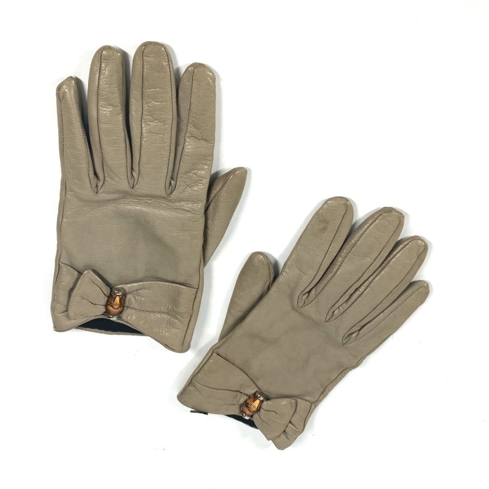 Warm Gloves Leather: Warm Gloves Leather Warm and stylish, these Gucci leather gloves are crafted from high-quality materials for added warmth and comfort. Made with attention to detail, they feature a classic design that