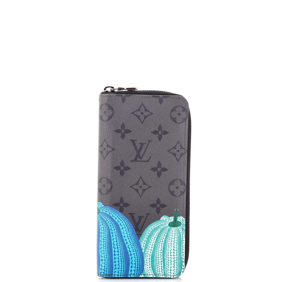 Louis Vuitton Zippy Wallet Yayoi Kusama Pumpkins Reverse Monogram Eclipse Canvas (1 of 5)