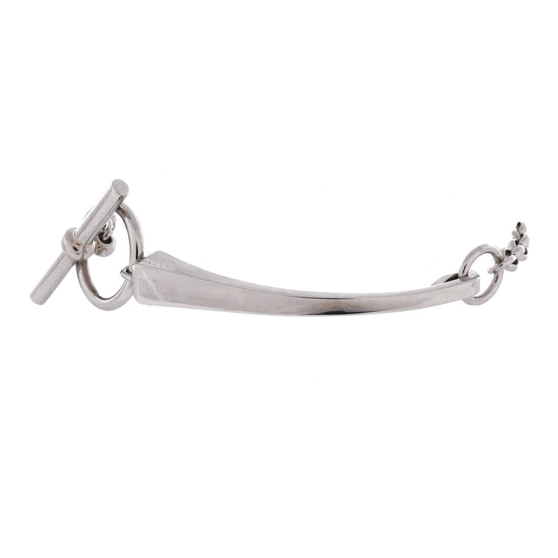 Clou de Forge by Hermes Sterling Silver Chain Bracelet (1 of 3)