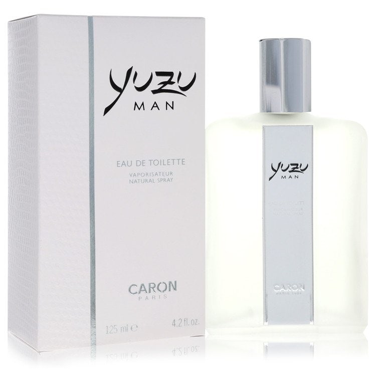 Yuzu Man by Caron Eau De Toilette Spray 4.2 oz: Yuzu Man by Caron Eau De Toilette Spray 4.2 oz Yuzu Man by Caron Eau De Toilette Spray features a magical blend of Indonesian basil, fig, sandalwood, yuzu, cedar, lemon and verbena. Released in 2011, 