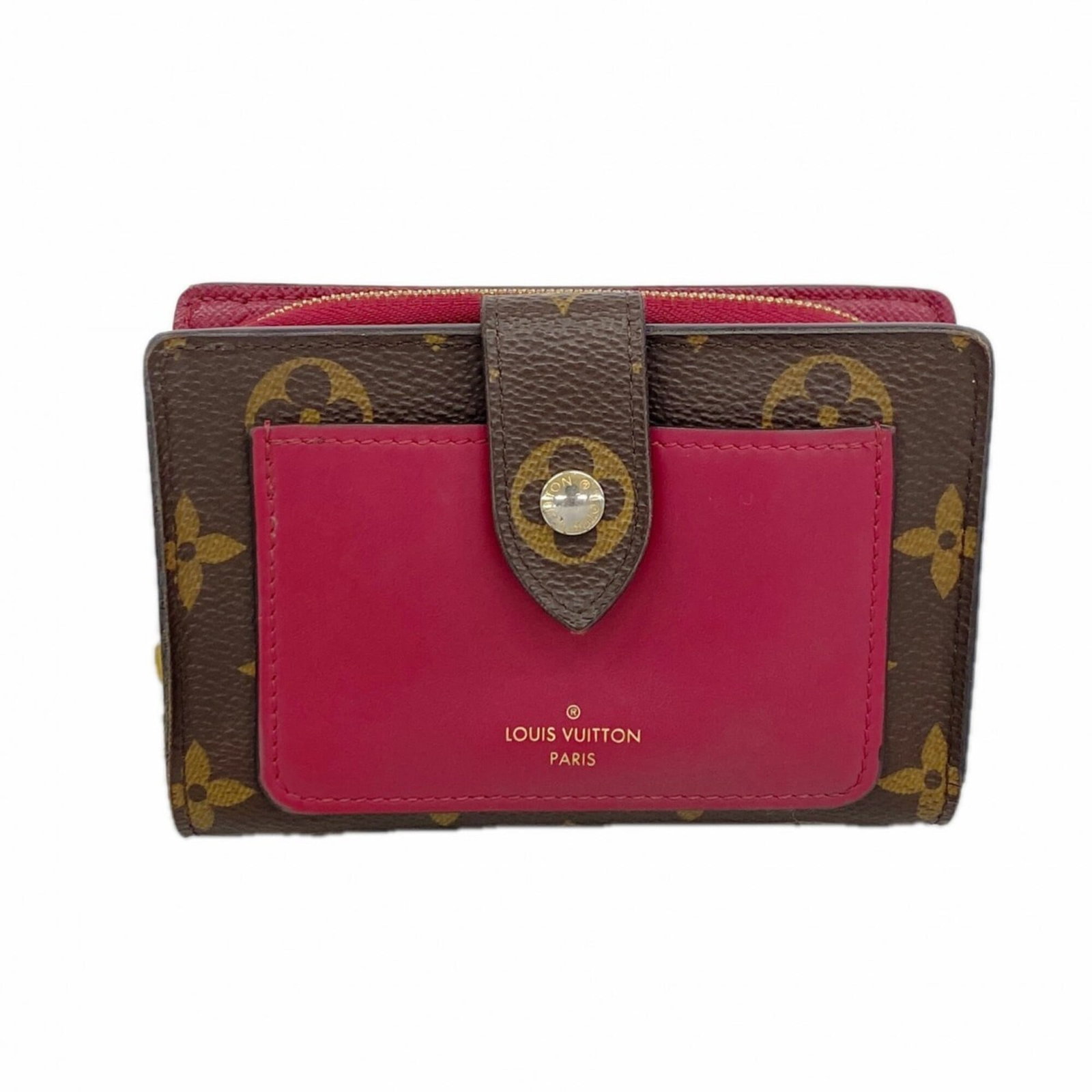 Vuitton Louis Wallet Bi Fold: Vuitton Louis Wallet Bi Fold The Louis Vuitton M69433 Bi Fold Wallet features a vibrant fuchsia color and sleek design, making it a stylish accessory for everyday use. Measuring 9cm x 13cm x 2.5cm, th