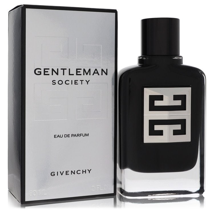 Gentleman Society by Givenchy Eau De Parfum Spray 2 oz: Gentleman Society by Givenchy Eau De Parfum Spray 2 oz Gentleman Society by Givenchy Eau De Parfum Spray is a sophisticated fragrance for men, available in a 2 oz size. This eau de parfum features the
