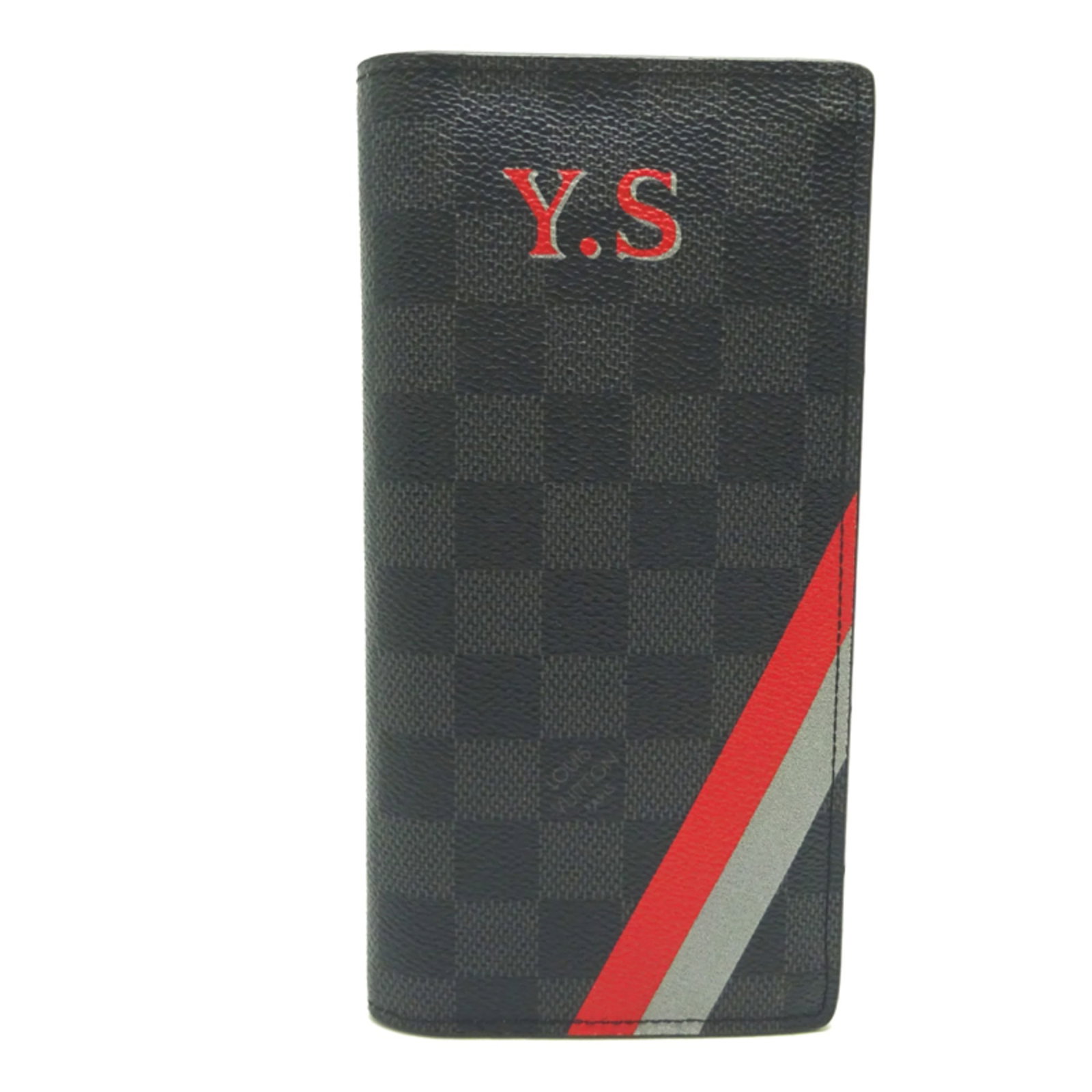 Louis Vuitton Wallet (Bi-Fold) Damier Graphite: Louis Vuitton Wallet (Bi-Fold) Damier Graphite Damier Graphite, the iconic Louis Vuitton pattern, adds a touch of sophistication to this sleek bi-fold wallet. Crafted from high-quality Damier