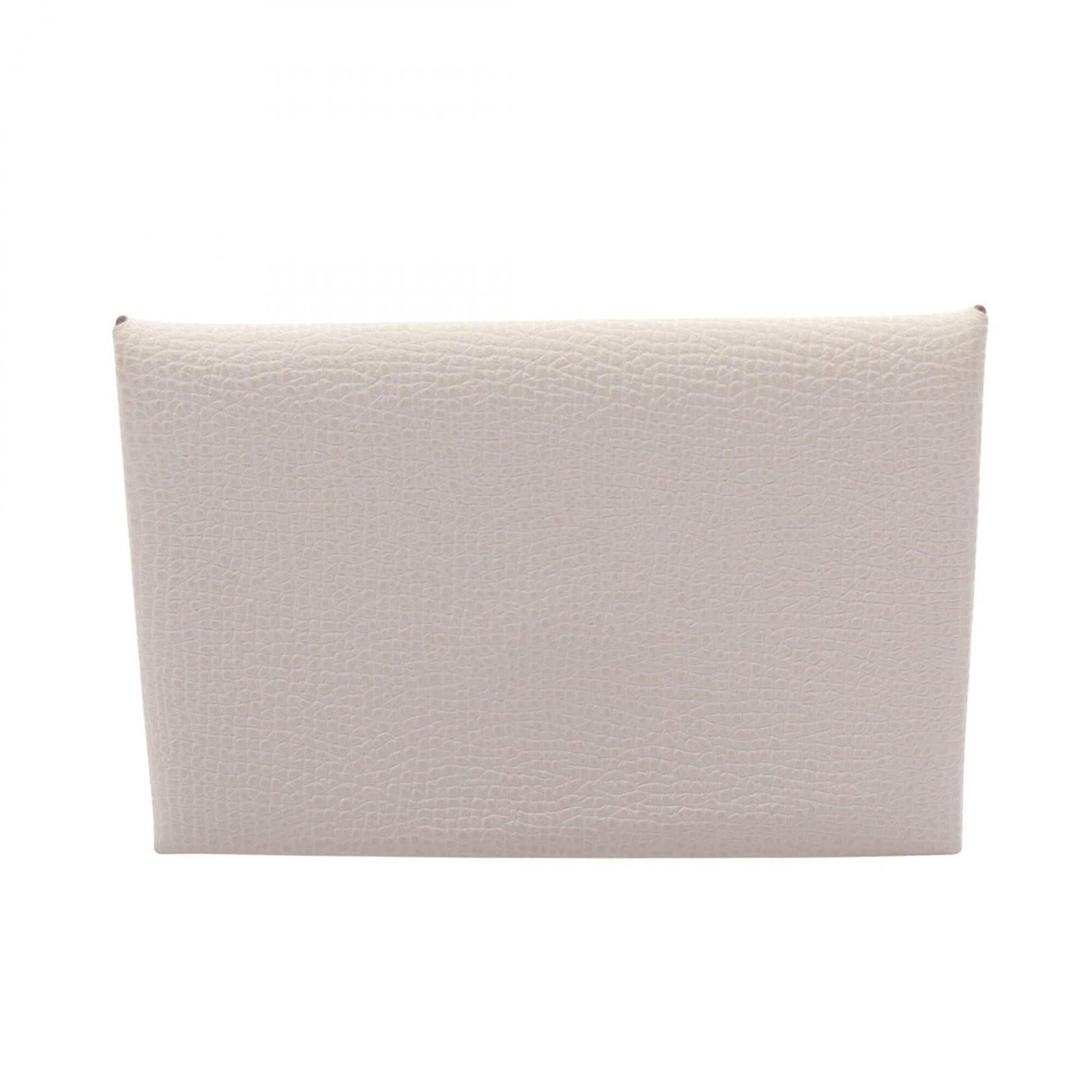 Hermes Coin Purse/ Coin Case Epsom Leather: Hermes Coin Purse/ Coin Case Epsom Leather Epsom leather craftsmanship shines in this elegant white coin purse/coin case from Hermes, boasting a sleek size and refined design. Measuring 7cm x 10.5cm x