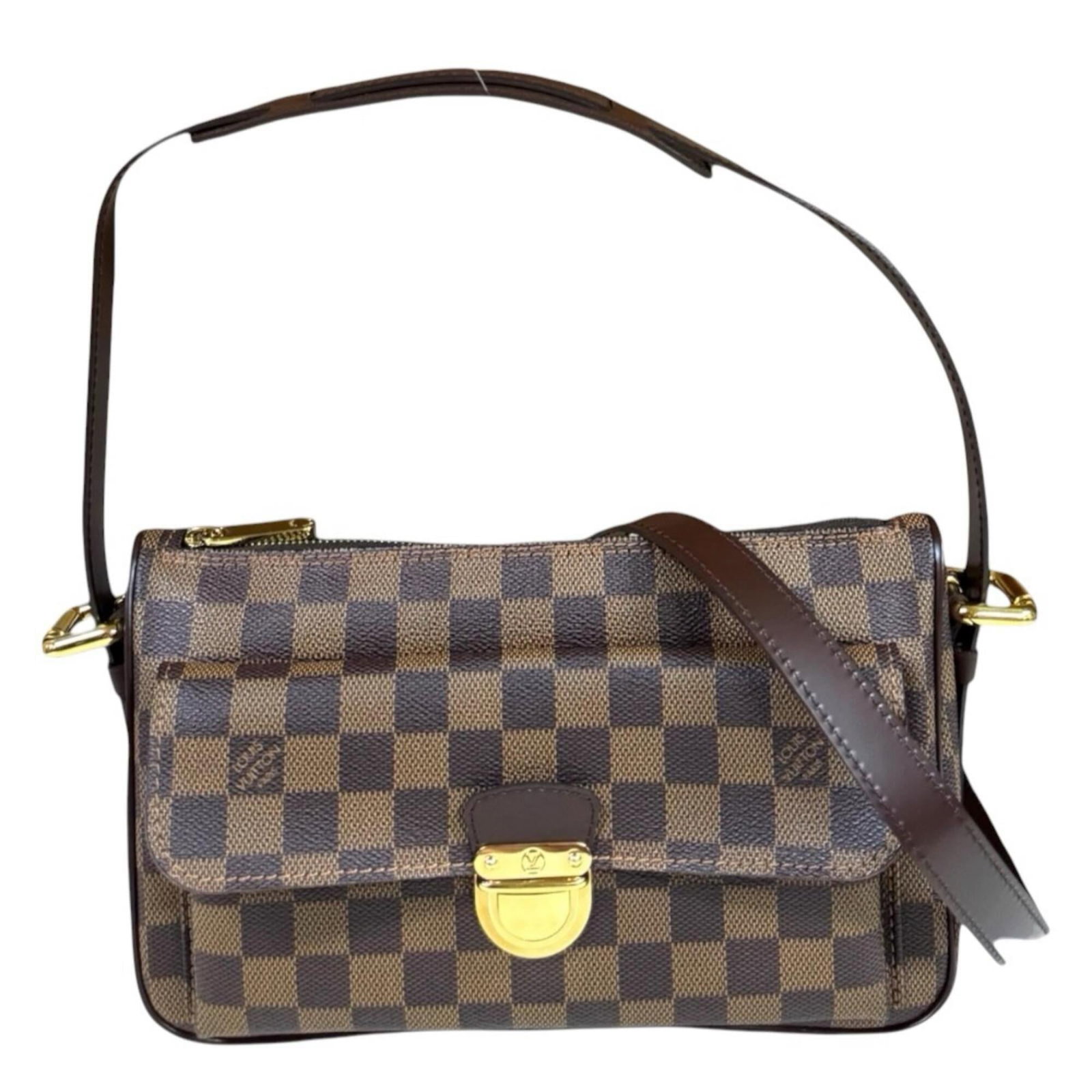 Shoulder Bag Damier Canvas by Louis Vuitton: Shoulder Bag Damier Canvas by Louis Vuitton Damier Canvas by Louis Vuitton - A Timeless Brown Shoulder Bag. Made from high-quality Damier Canvas, this classic shoulder bag features a distinctive