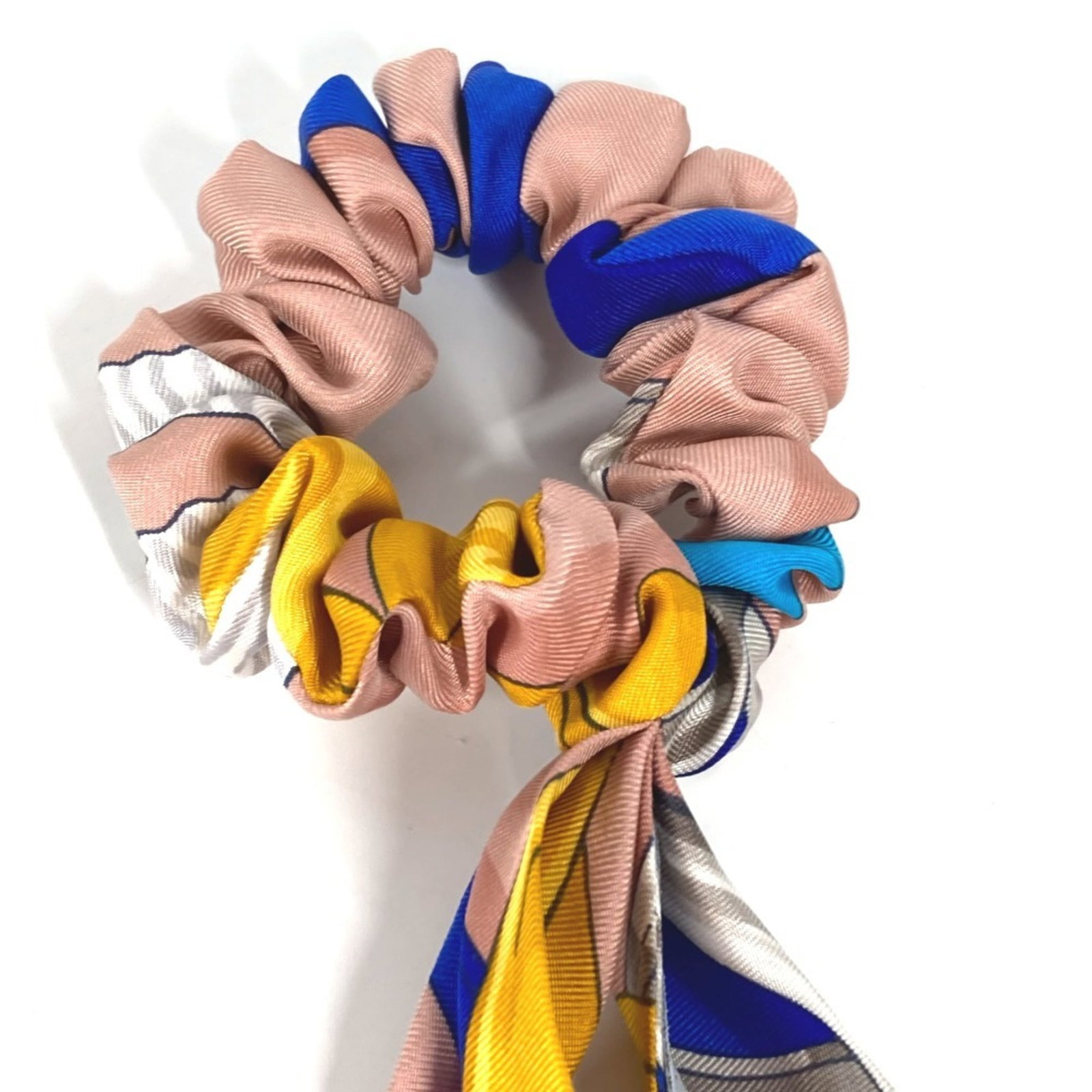 Hermes silk scrunchie - 3