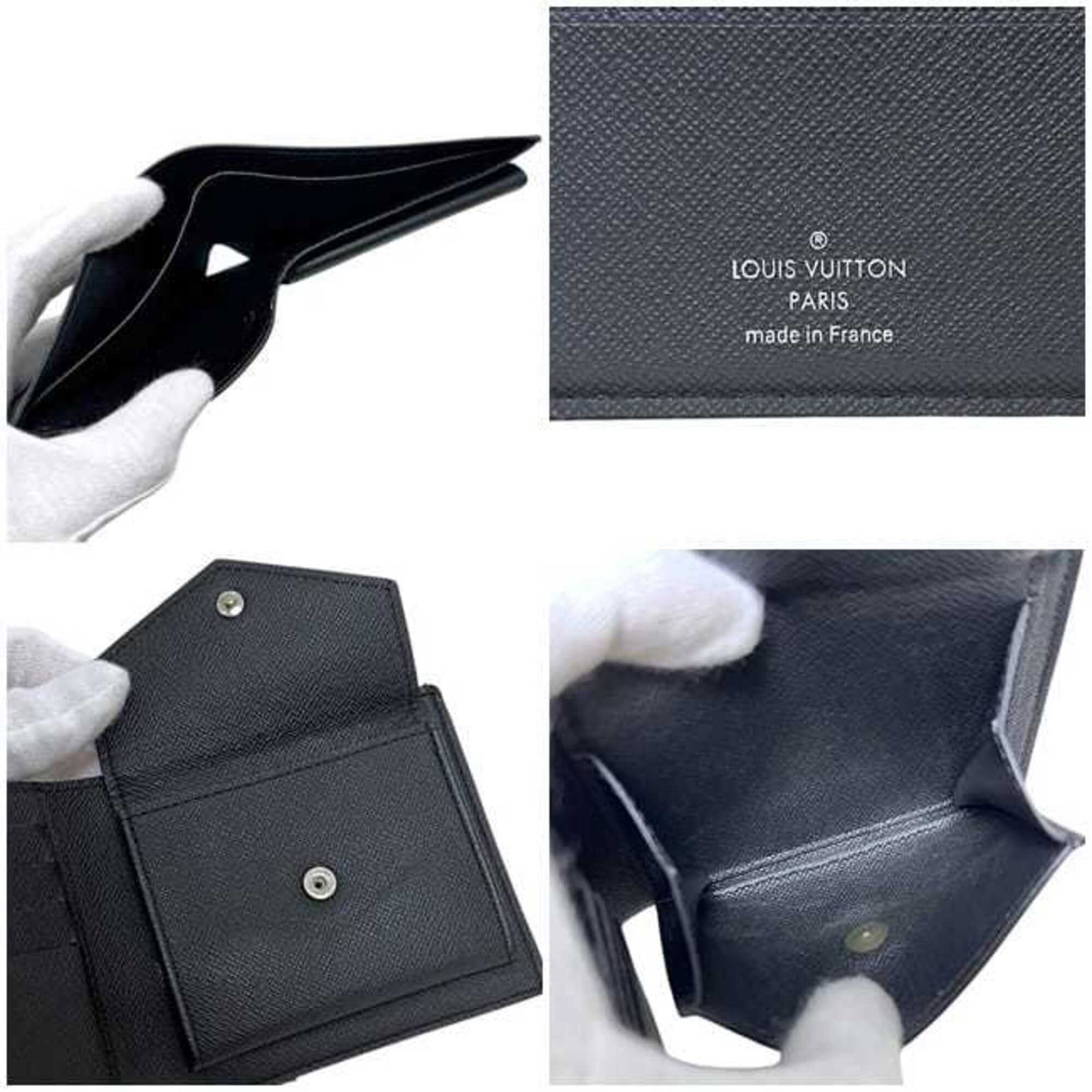 Vuitton Louis Eclipse Monogram Bi Fold Wallet - 5