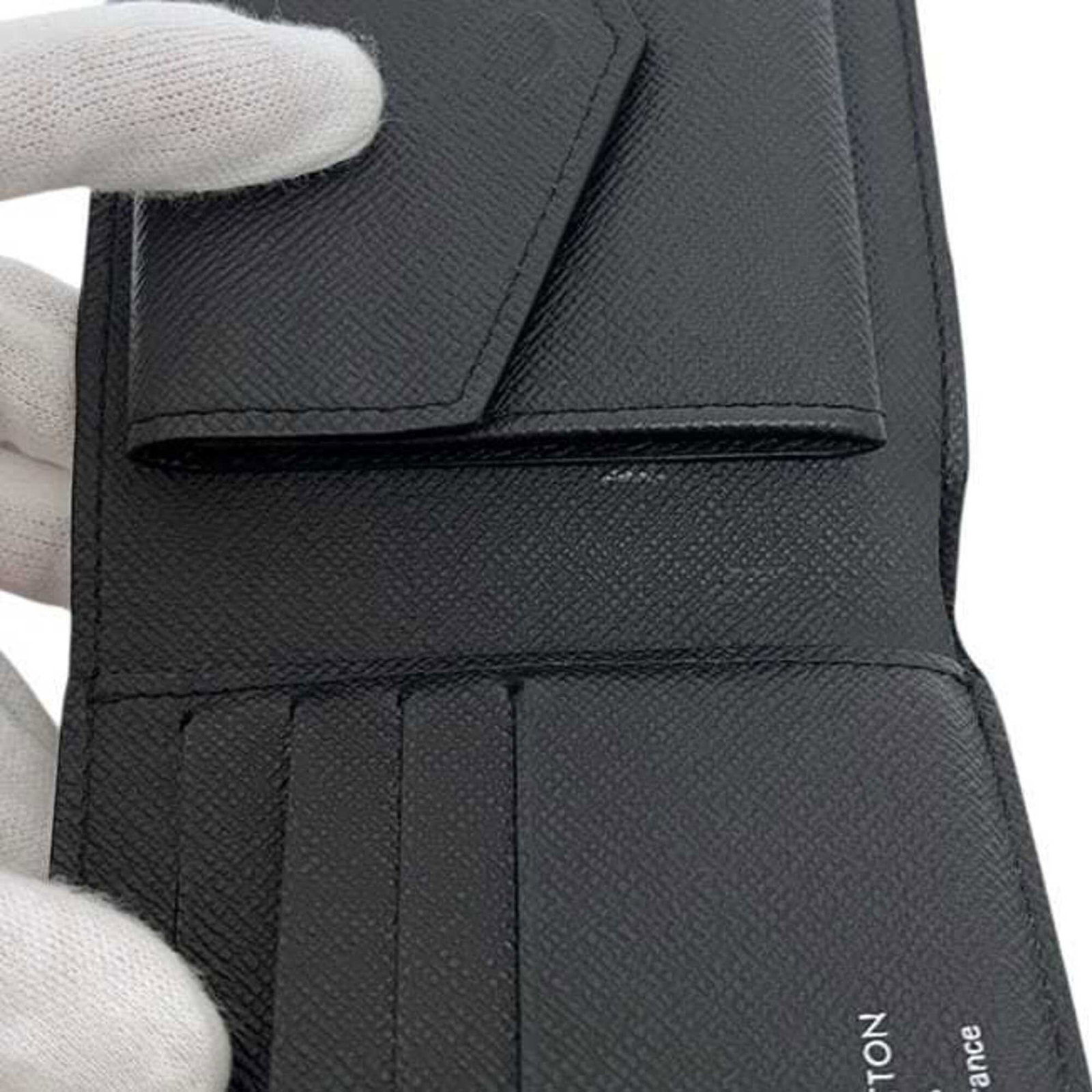 Vuitton Louis Eclipse Monogram Bi Fold Wallet - 8