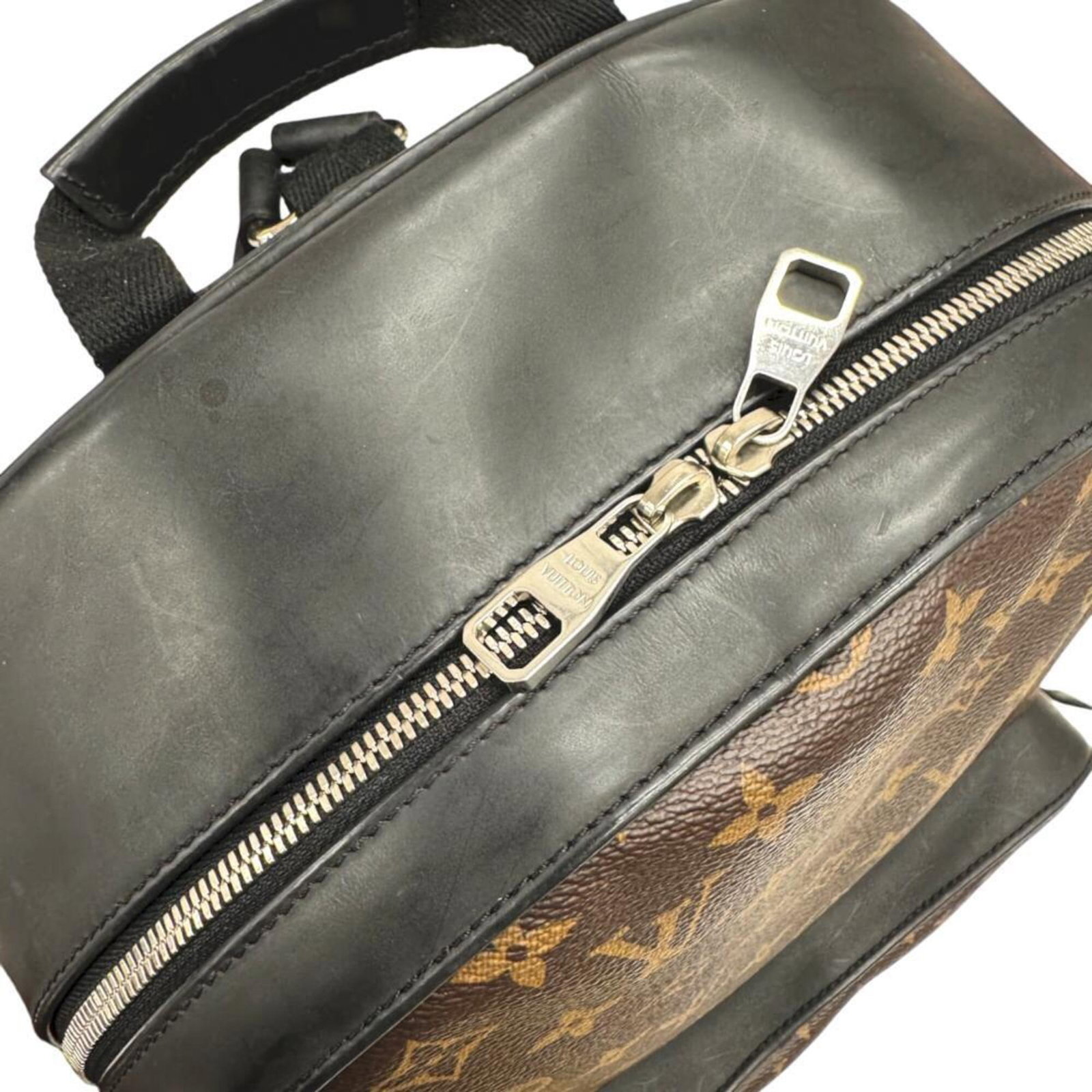 Leather Monogram Louis Vuitton Backpack - 11