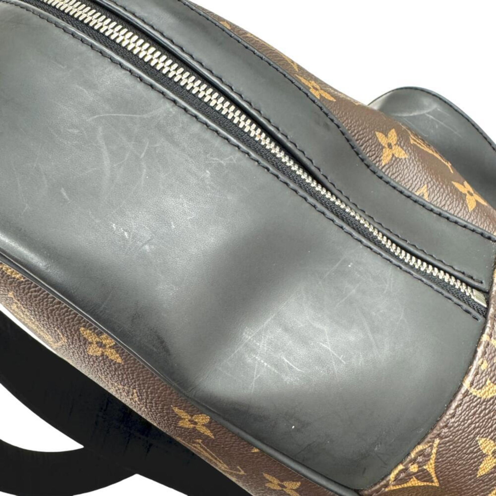 Leather Monogram Louis Vuitton Backpack - 12
