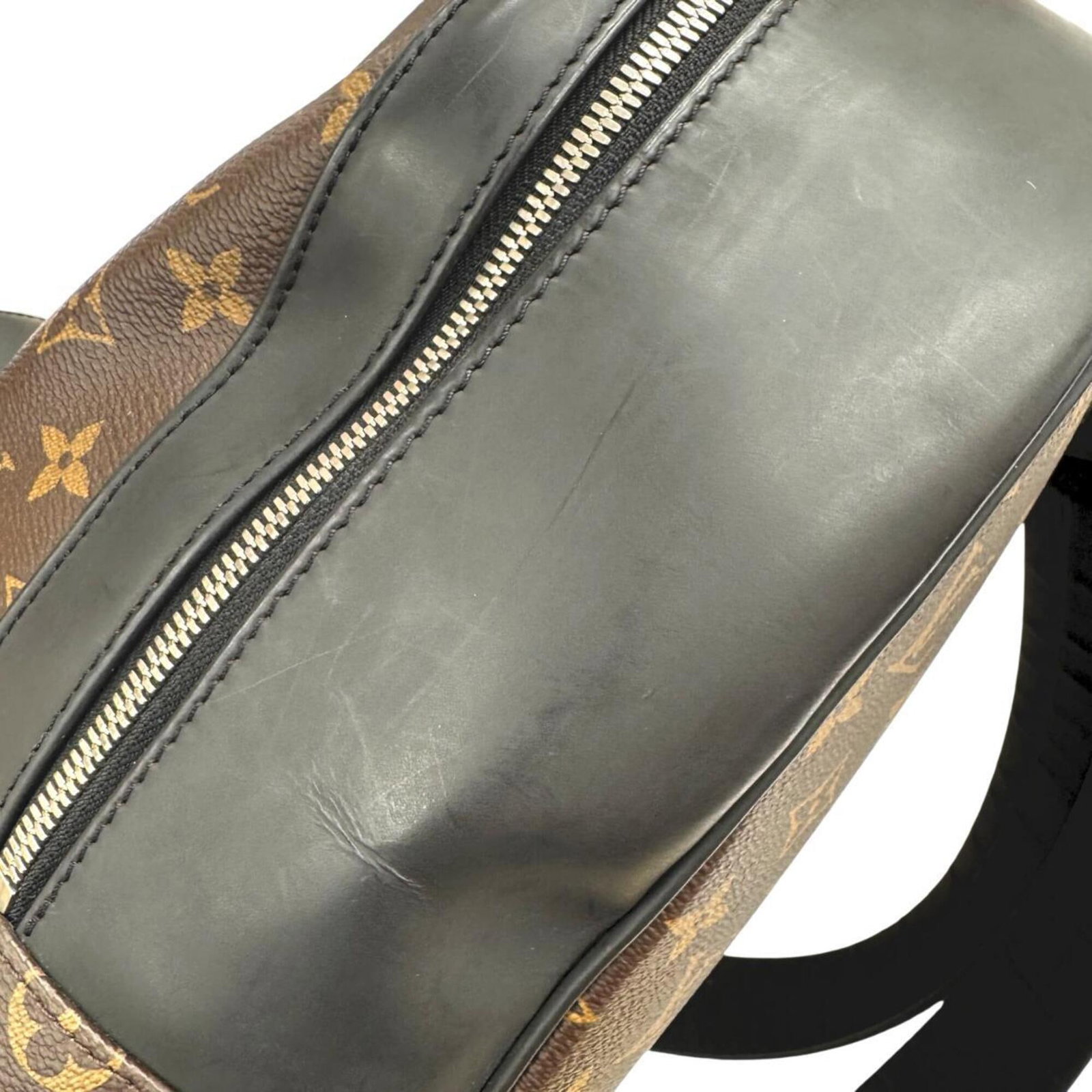 Leather Monogram Louis Vuitton Backpack - 13