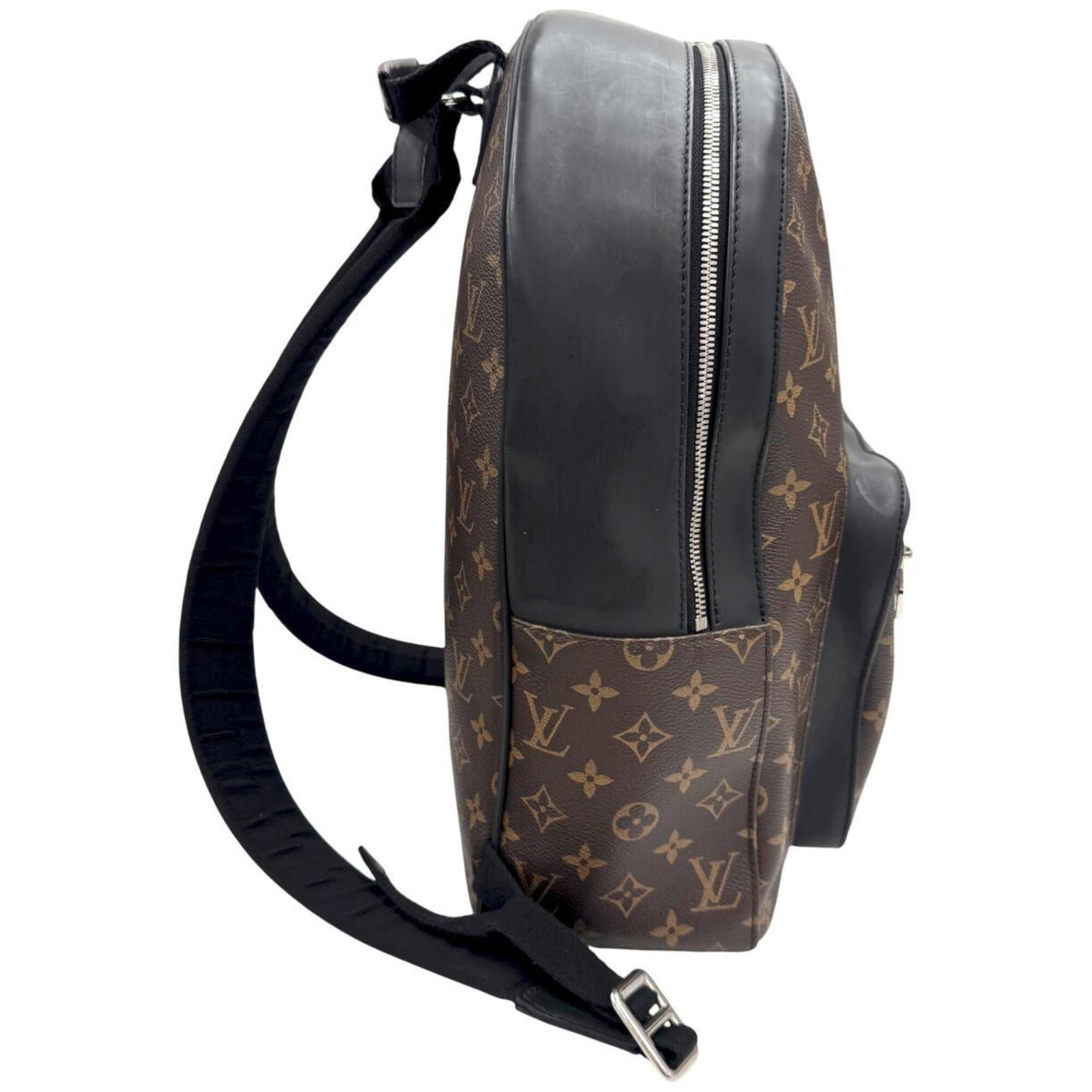 Leather Monogram Louis Vuitton Backpack - 3