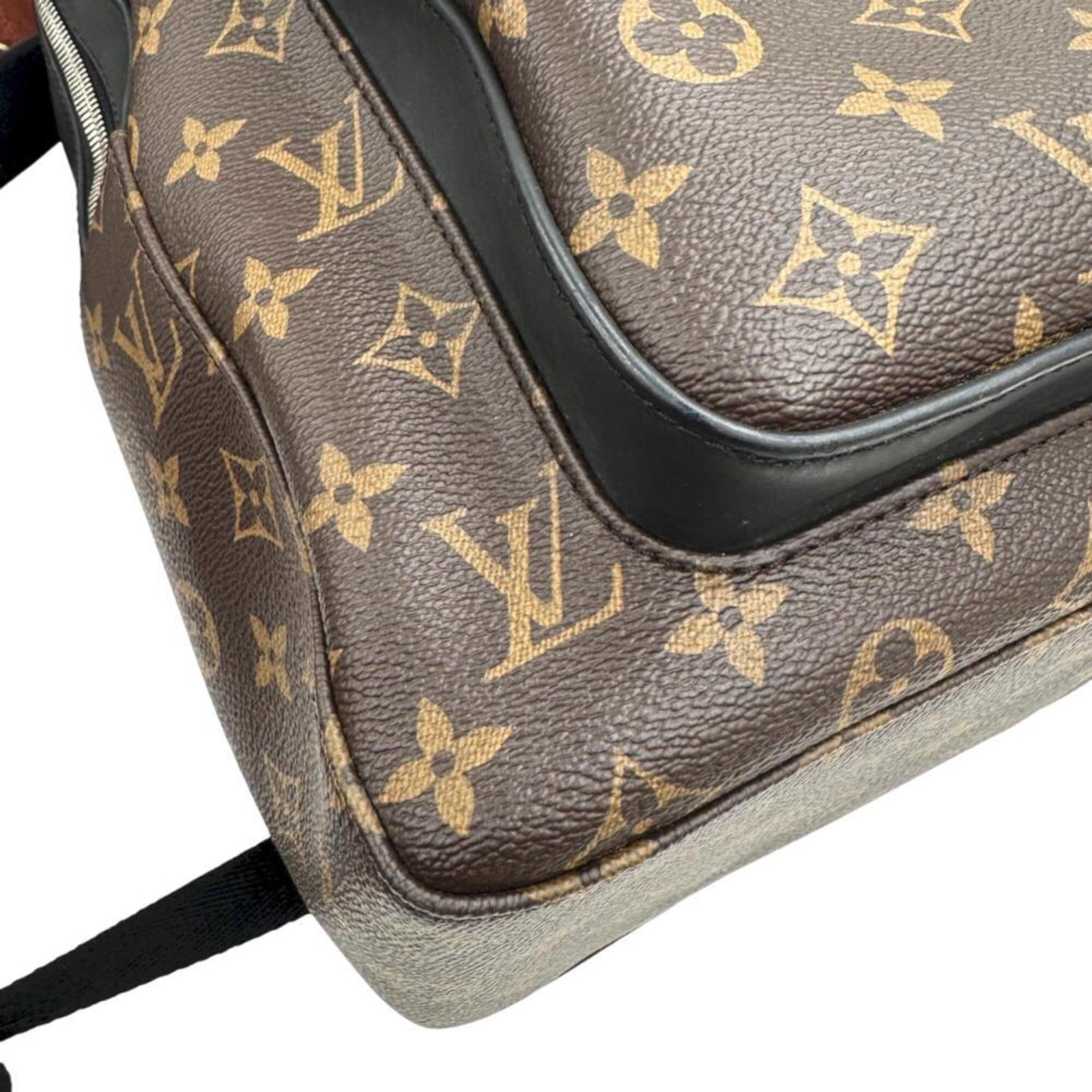 Leather Monogram Louis Vuitton Backpack - 8