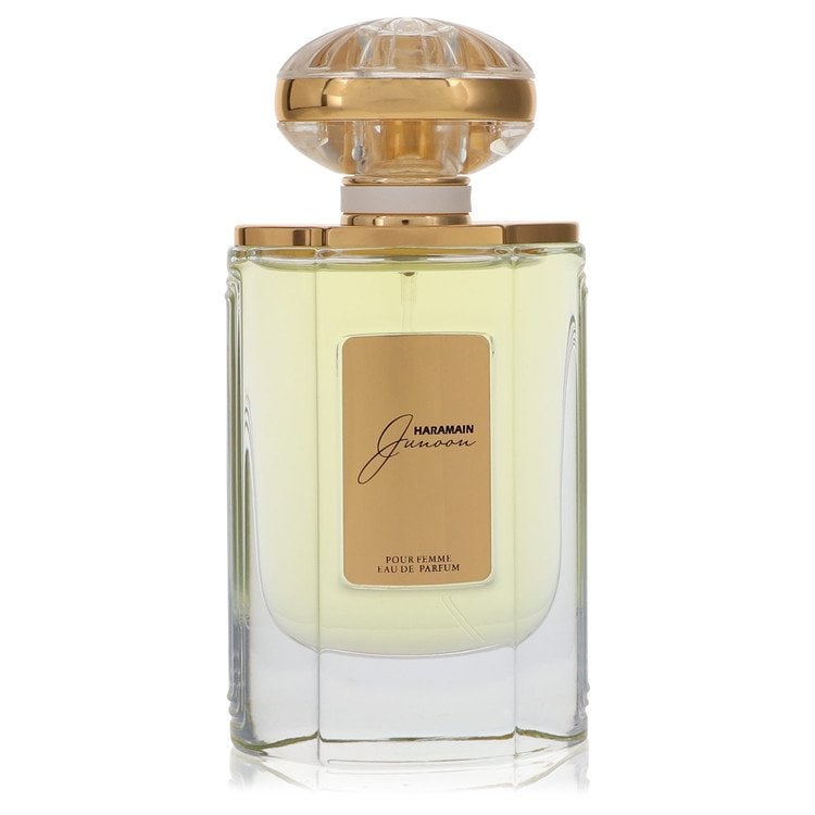 Al Haramain Junoon by Al Haramain Eau De Parfum Spray (unboxed) 2.5 oz: Al Haramain Junoon by Al Haramain Eau De Parfum Spray (unboxed) 2.5 oz Al Haramain Junoon by Al Haramain Eau De Parfum Spray (unboxed) 2.5 oz - A fresh and sophisticated floral fragrance that transpor