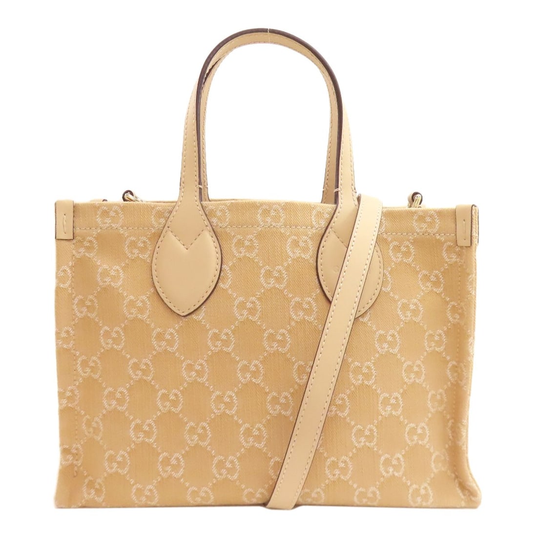 Gucci 772183 Ophidia Medium 2Way Handbag Canvas (1 of 12)