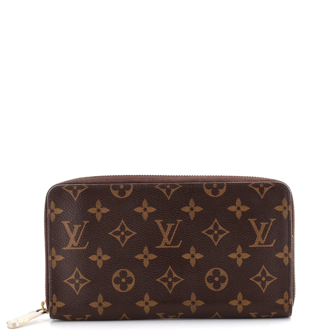 Louis Vuitton Canvas Organizer Zippy Monogram: Louis Vuitton Canvas Organizer Zippy Monogram Brown Louis Vuitton Zippy Monogram Canvas Organizer with Gold Hardware, featuring a classic monogram canvas design and leather interior. This very good
