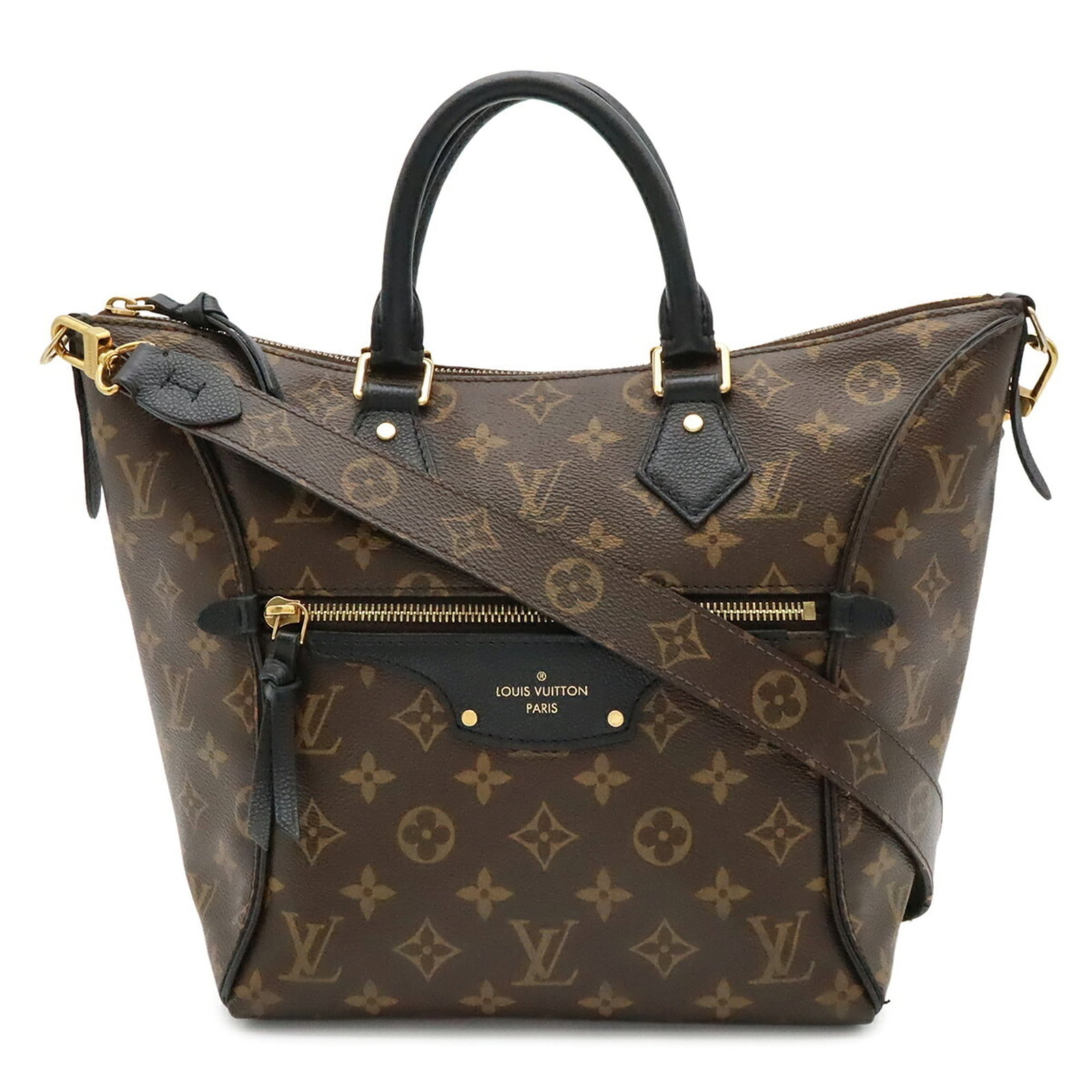Louis Vuitton Handbag Shoulder Bag Monogram Canvas: Louis Vuitton Handbag Shoulder Bag Monogram Canvas Monogram canvas Louis Vuitton shoulder bag, featuring the iconic monogram pattern in noir color. Made from high-quality canvas material, this stylish