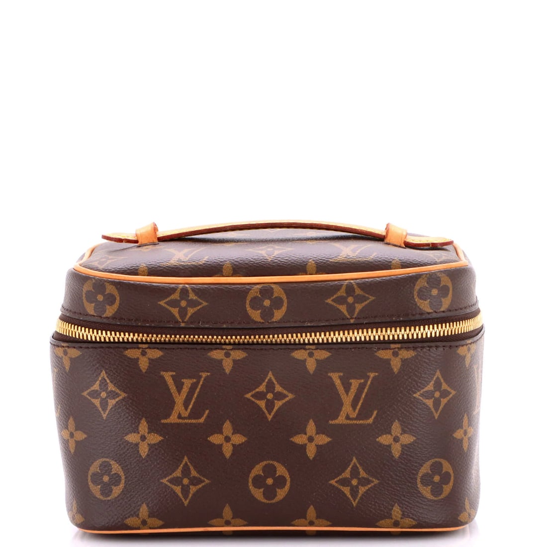 Louis Vuitton Nice Vanity Case Monogram Canvas Mini: Louis Vuitton Nice Vanity Case Monogram Canvas Mini Brown Louis Vuitton Nice Vanity Case Monogram Canvas Mini Cosmetic Case. This mini cosmetic case features the iconic monogram canvas design and