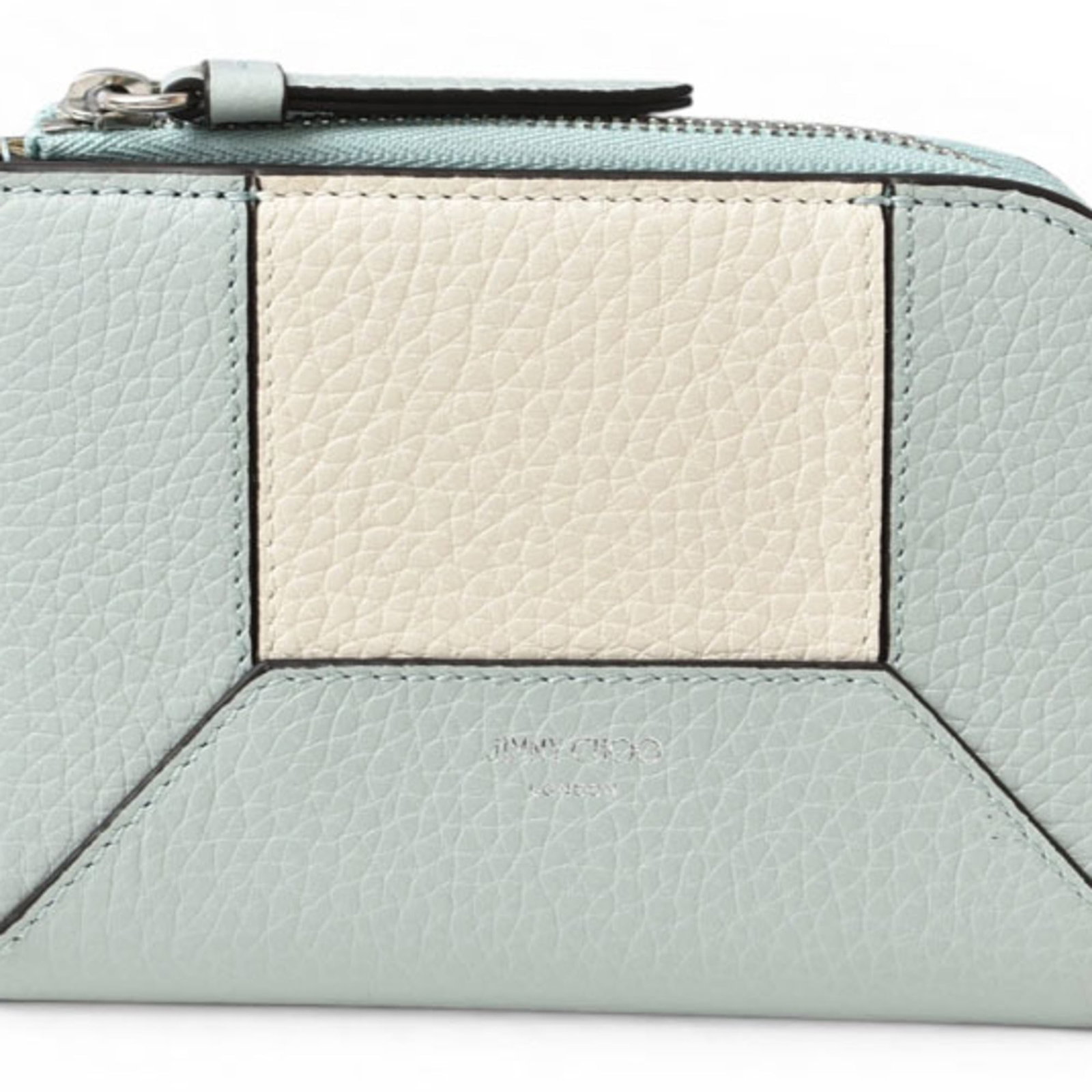Jimmy Choo Wallet (Bi-Fold) Leather: Jimmy Choo Wallet (Bi-Fold) Leather The Jimmy Choo bi-fold leather wallet features a sleek blue design with a snap fastener closure. Made from high-quality Italian leather, this stylish wallet