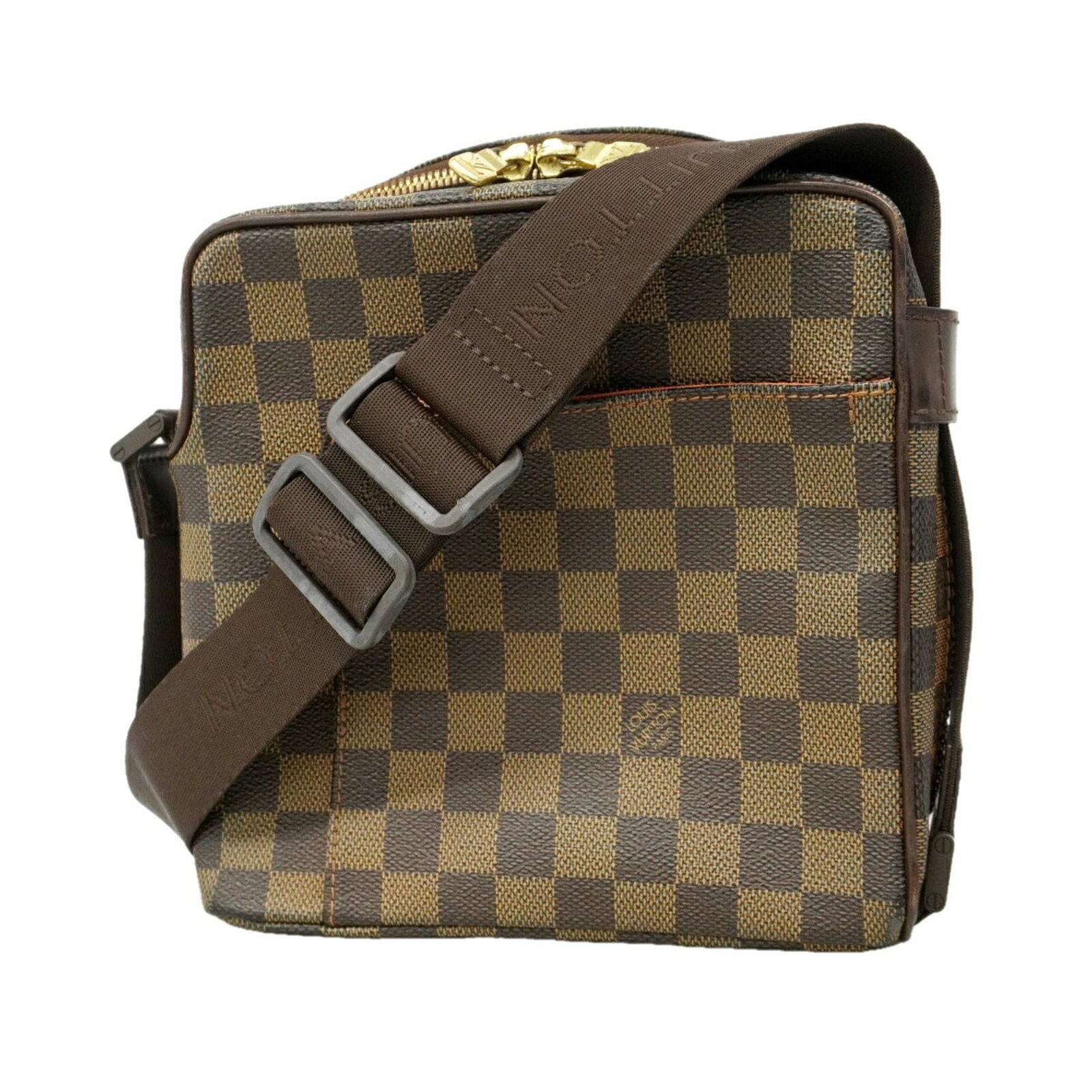 Shoulder bag from Louis Vuitton: Shoulder bag from Louis Vuitton 20cm x 20cm x 7cm Louis Vuitton Ebene Shoulder Bag - A stylish and compact shoulder bag from the iconic French fashion brand, featuring a signature monogram pattern. Th