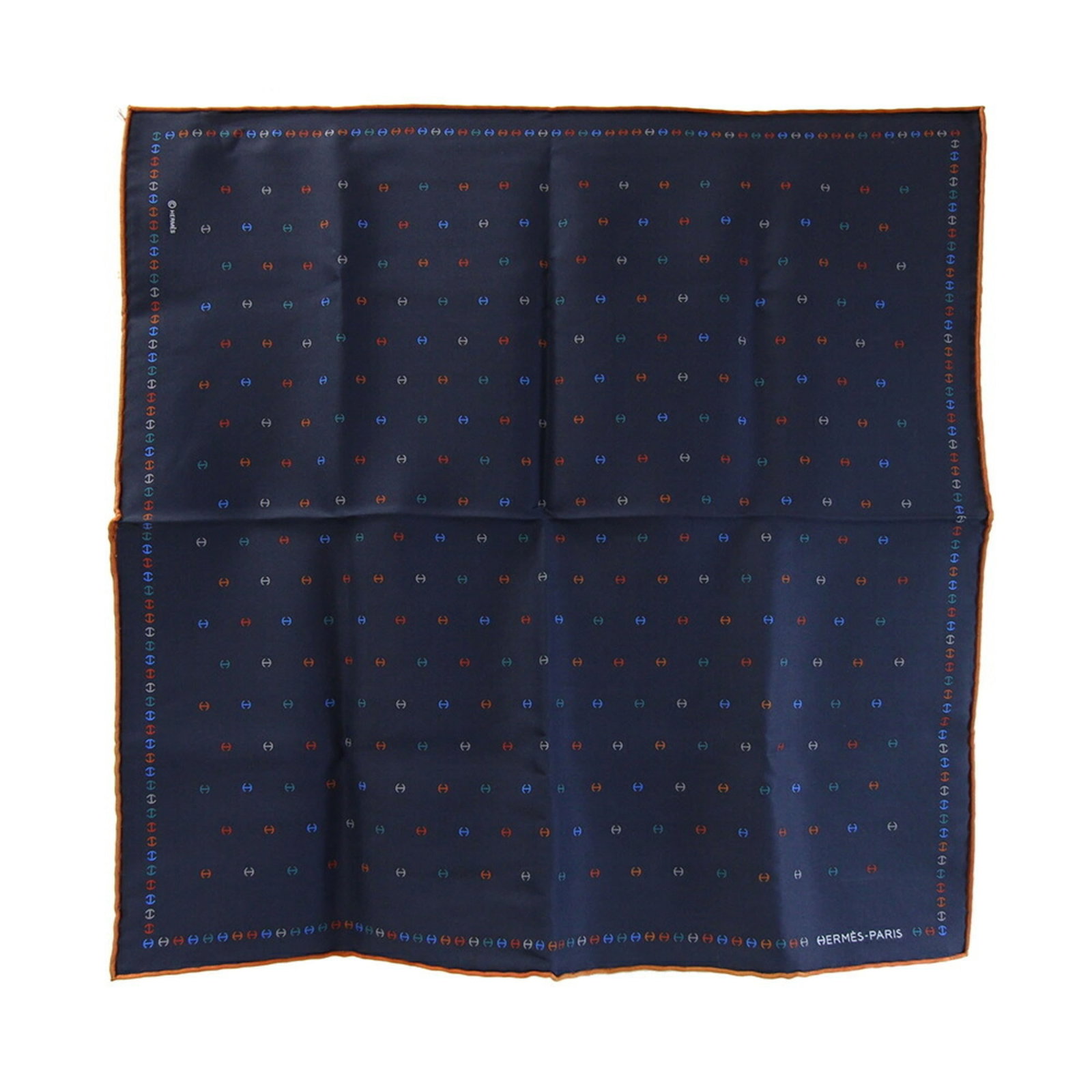 Silk Hermes Scarf 100%: Silk Hermes Scarf 100% Silk Hermes Scarf, made from 100% high-quality silk, features a striking black and multi-color design. Borne from the renowned French fashion house, this scarf measures 4.15m x 