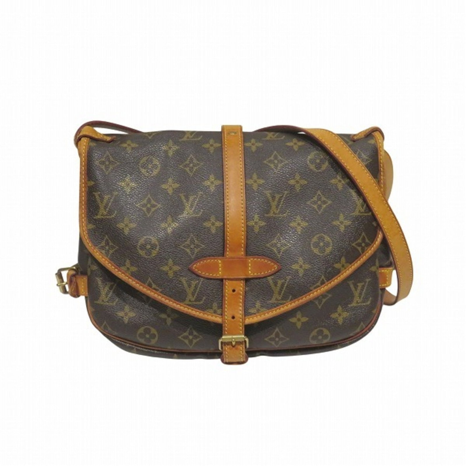 Shoulder bag Monogram Louis Vuitton: Shoulder bag Monogram Louis Vuitton Monogrammed with the iconic Louis Vuitton design, this brown shoulder bag features the signature M42256 monogram pattern. Made from high-quality materials, its