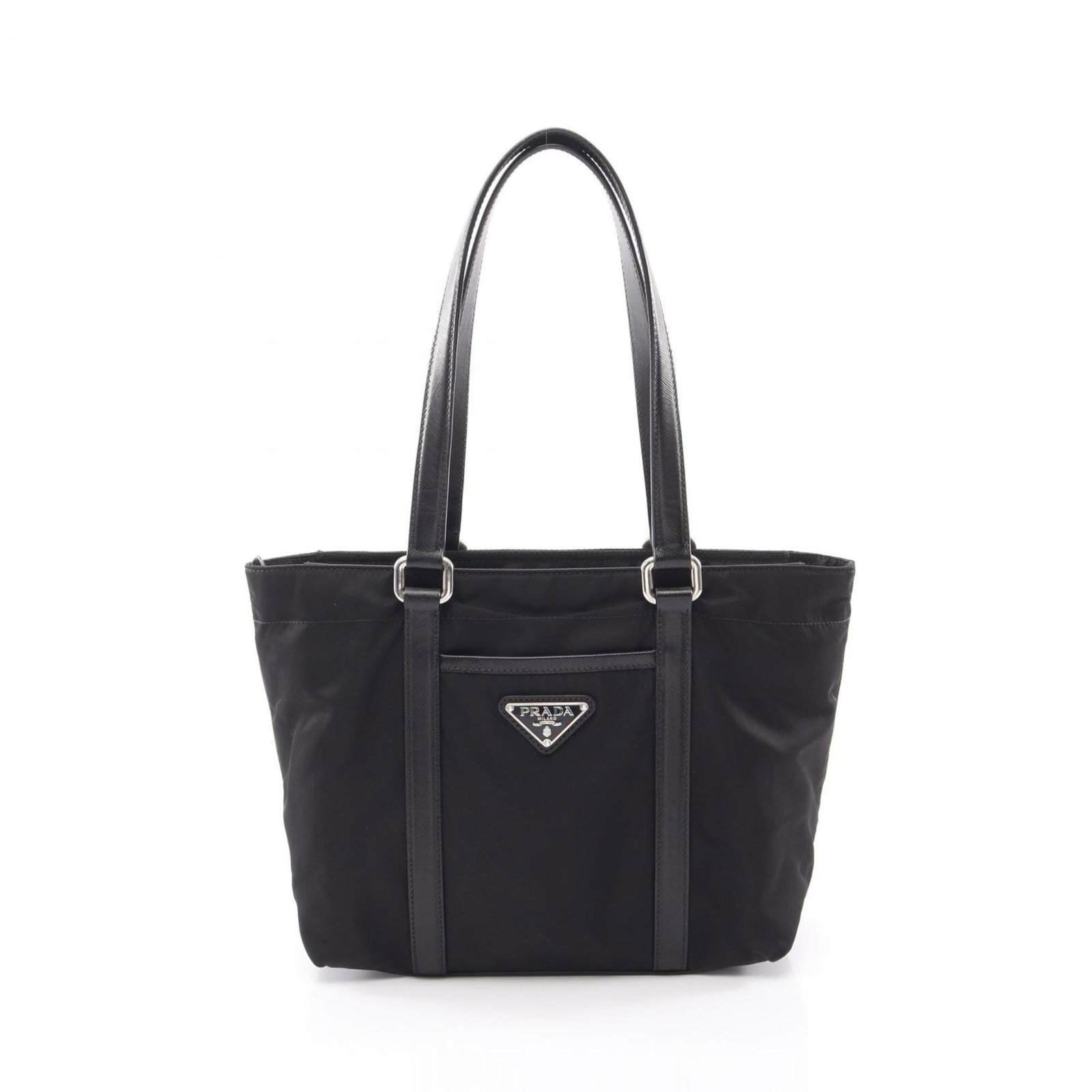 Nylon Saffiano Tote Prada Handbag: Nylon Saffiano Tote Prada Handbag Nylon Saffiano Tote Prada Handbag - A sleek and durable black tote bag made from high-quality nylon, featuring the iconic Saffiano material that provides excellent