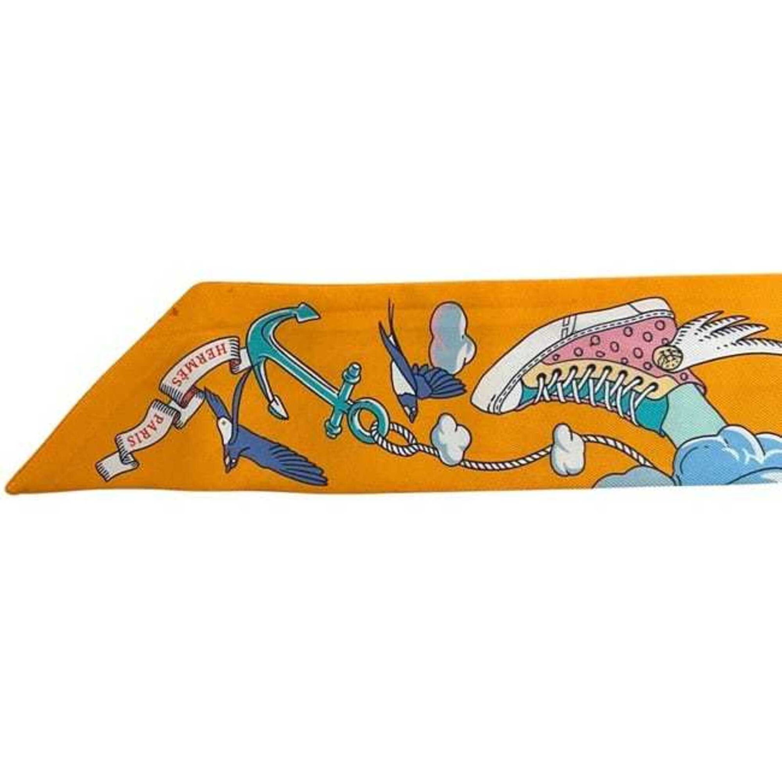 Hermes Silk Scarf - 9