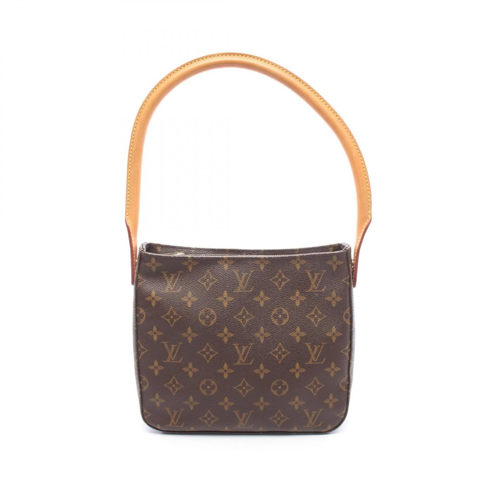 Shoulder Bag Coated Canvas Leather Louis Vuitton: Shoulder Bag Coated Canvas Leather Louis Vuitton Coated canvas and leather come together in this classic Louis Vuitton shoulder bag, with its iconic monogram pattern adding a touch of timeless eleganc
