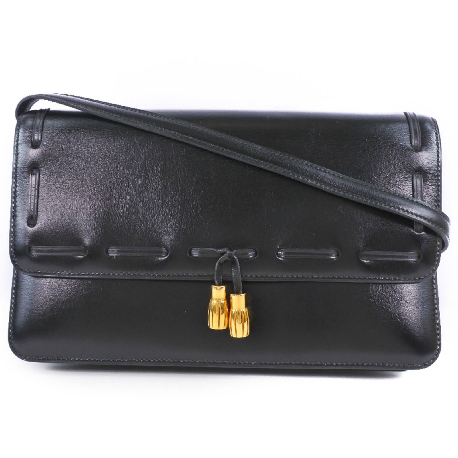 Shoulder bag leather by Hermes (1 of 10)