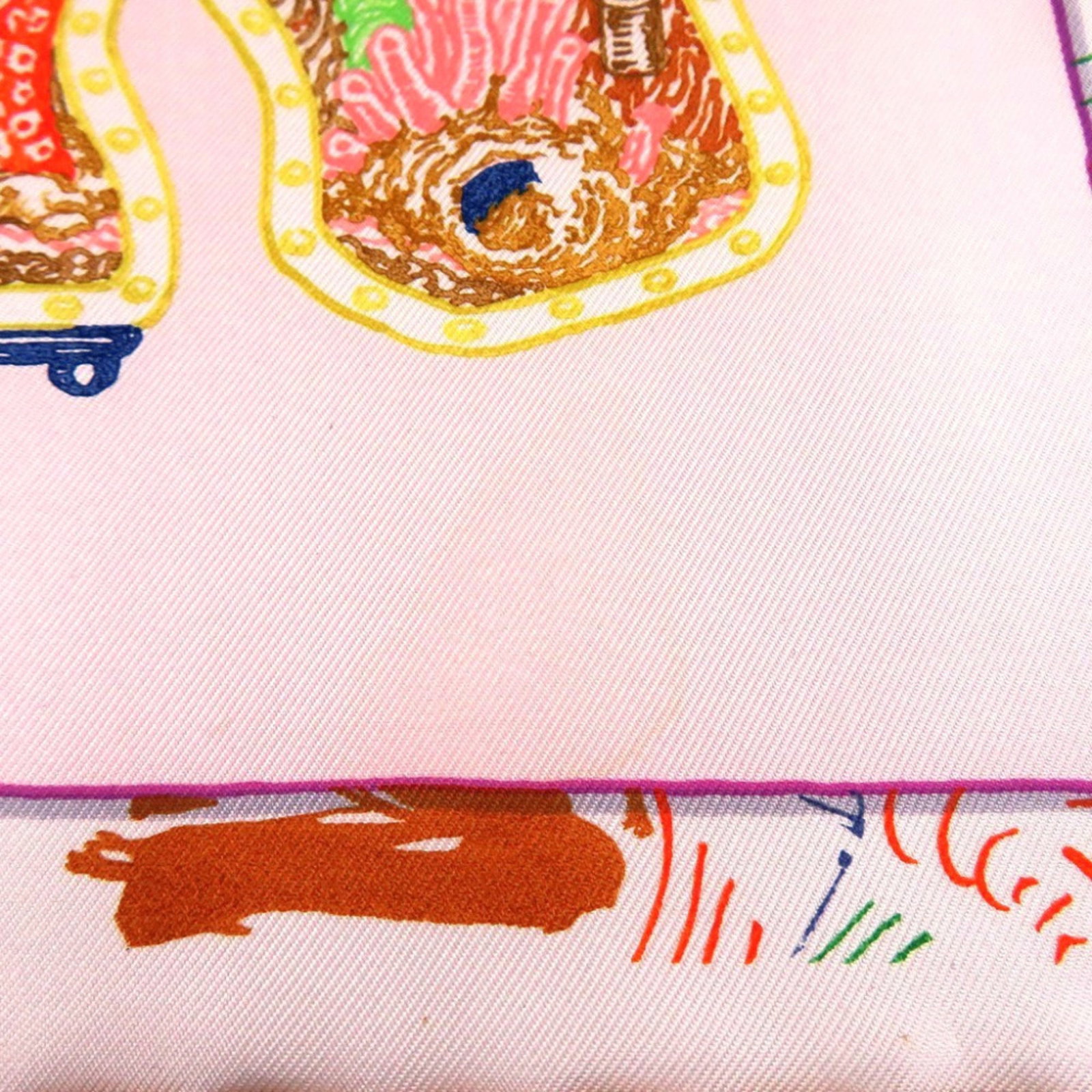 Hermes Silk Scarf - 4