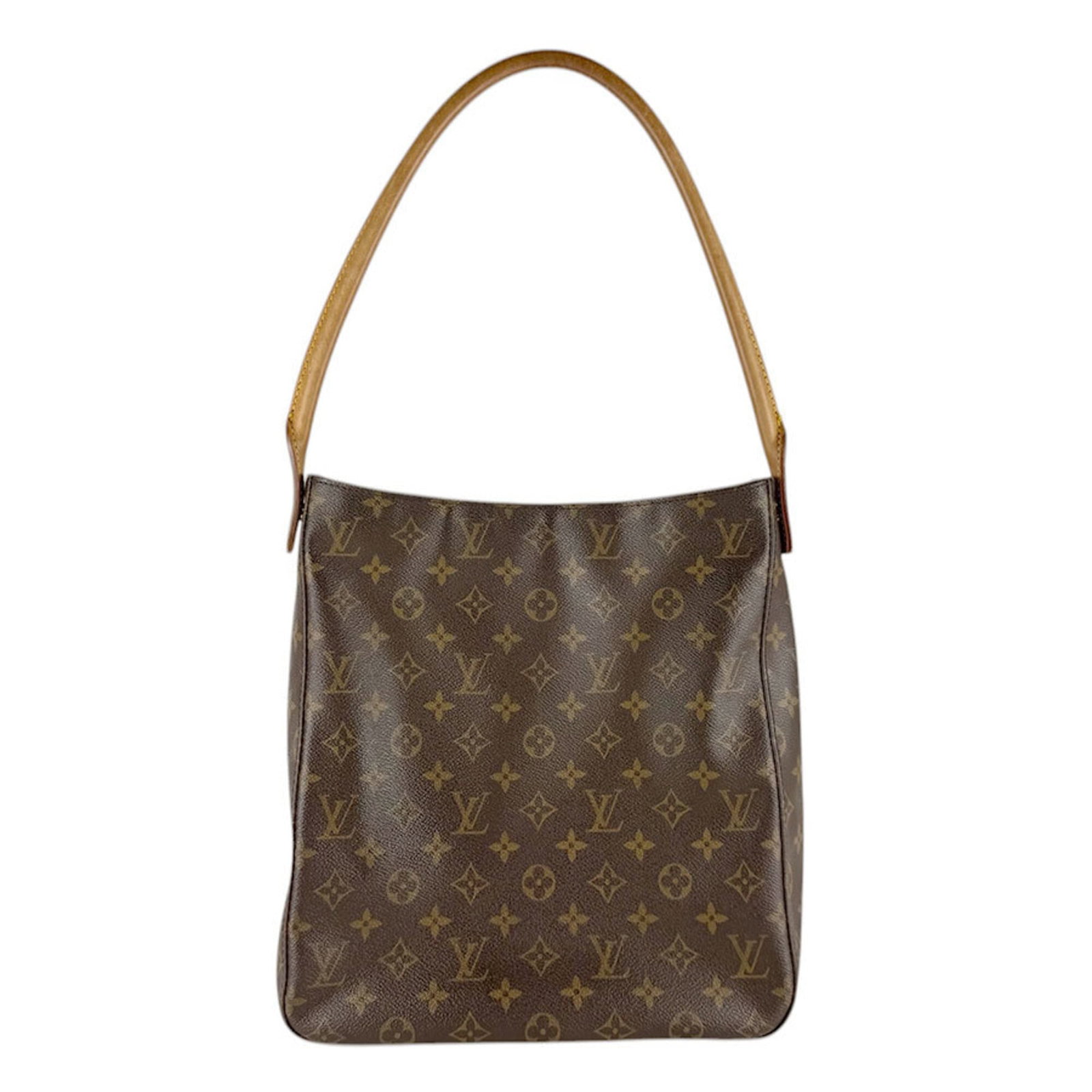 Shoulder Bag Monogram By Louis Vuitton: Shoulder Bag Monogram By Louis Vuitton The Louis Vuitton Shoulder Bag Monogram in brown features the iconic monogram pattern, a classic design element of the brand. Made from high-quality materials,
