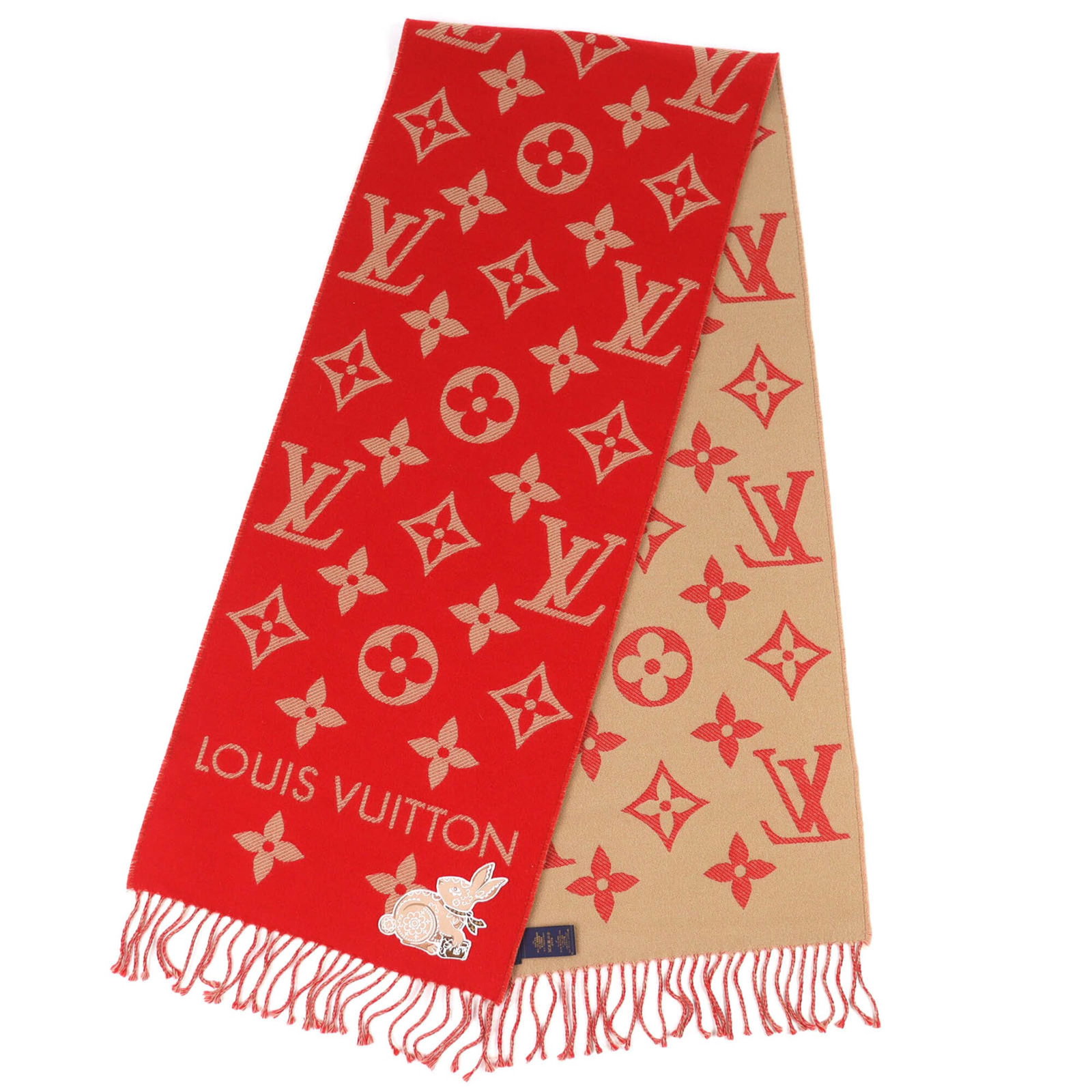 Louis Vuitton Stole Wool Elastane Rayon - 3