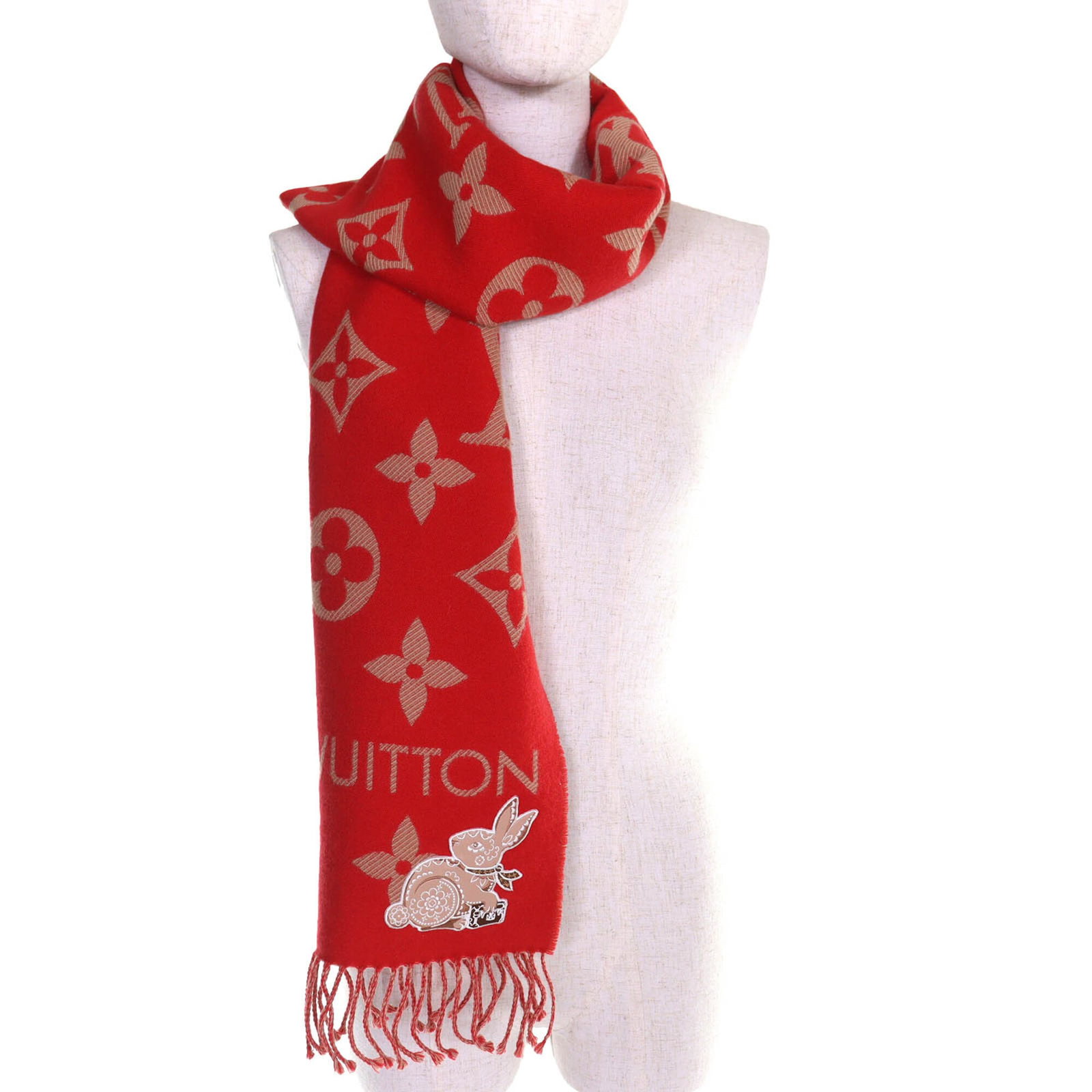 Louis Vuitton Stole Wool Elastane Rayon - 4