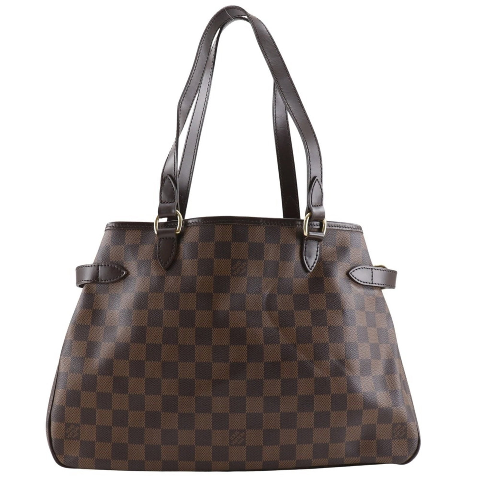 Damier Canvas Tote Bag by Louis Vuitton: Damier Canvas Tote Bag by Louis Vuitton Damier Canvas Tote Bag by Louis Vuitton, crafted from high-quality Damier Canvas and made in France. This iconic tote bag features a classic design with a