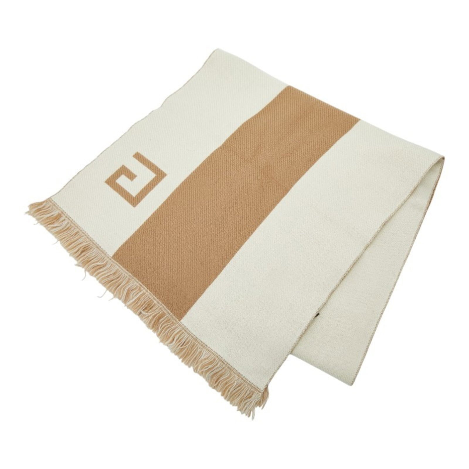 Stole Wool Gucci: Stole Wool Gucci Stole Wool Gucci bears a signature, measuring 1.54m x 39cm in size. Made from wool material, it features a natural beige and brown color palette. This stole is available for purchase.