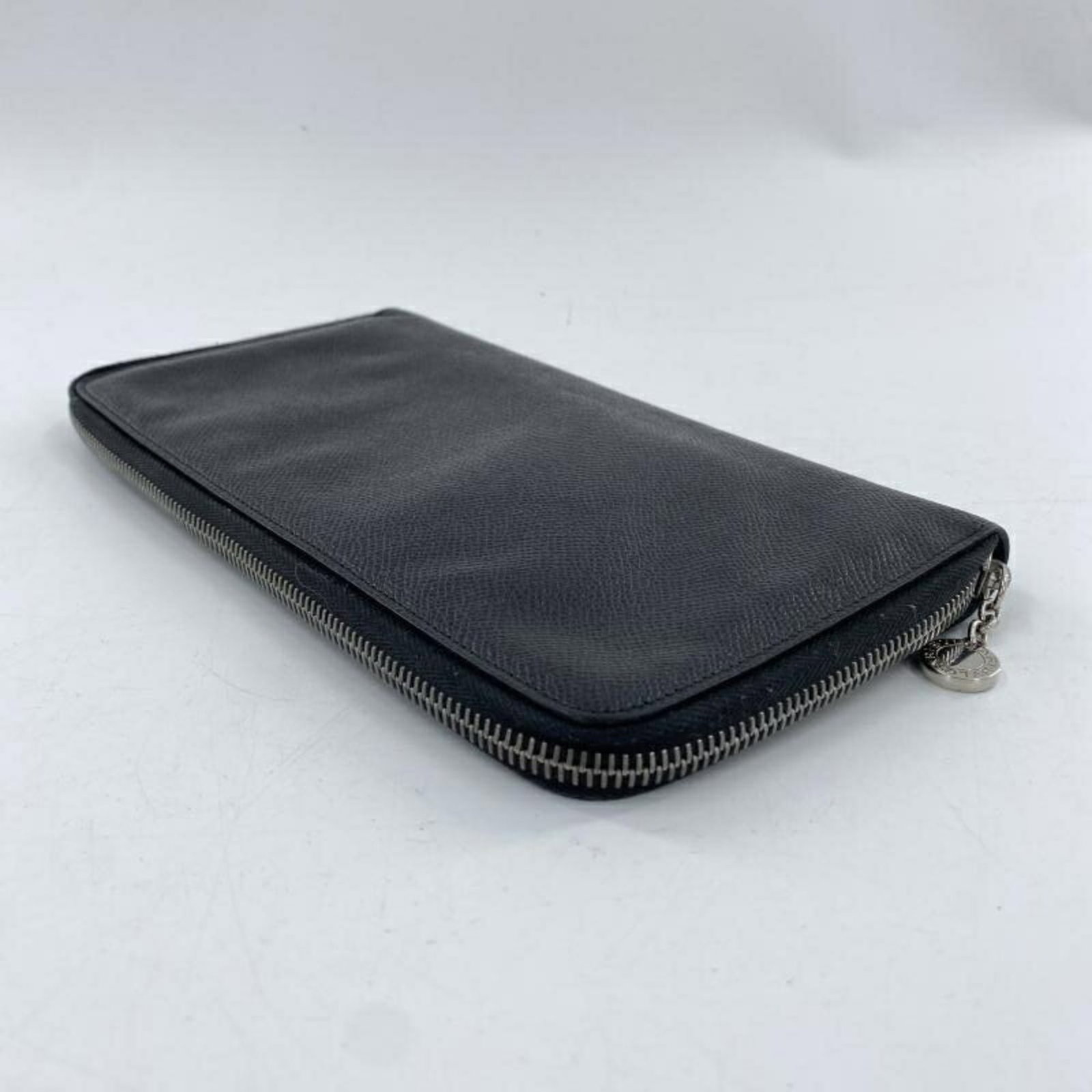 Long Bi fold Wallet Leather - 4