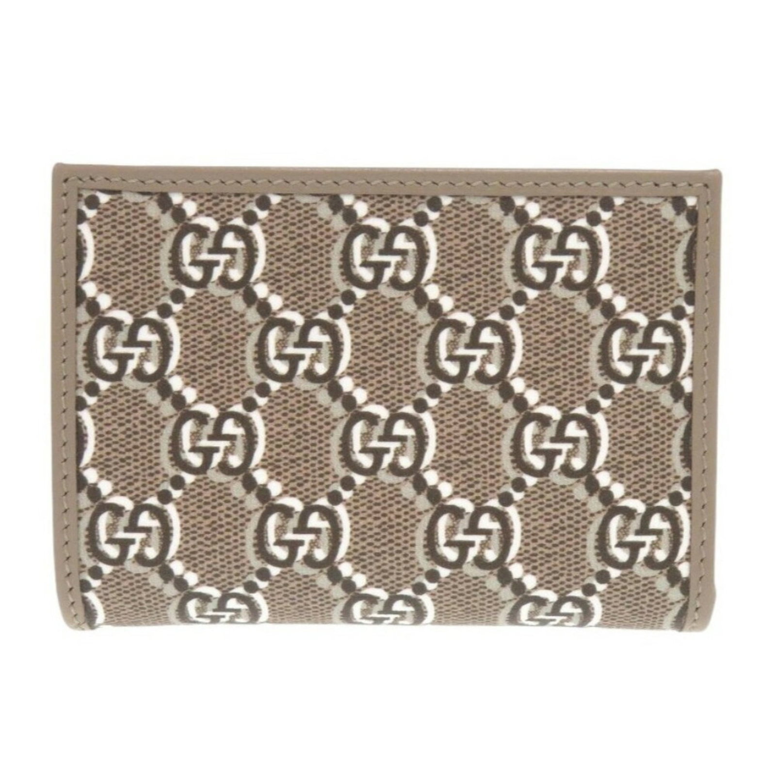 Gucci Wallet (Bi-Fold) Leather: Gucci Wallet (Bi-Fold) Leather Gucci Wallet (Bi-Fold) Leather - A stylish and functional accessory, this bi-fold wallet features high-quality leather construction in a classic brown color. The