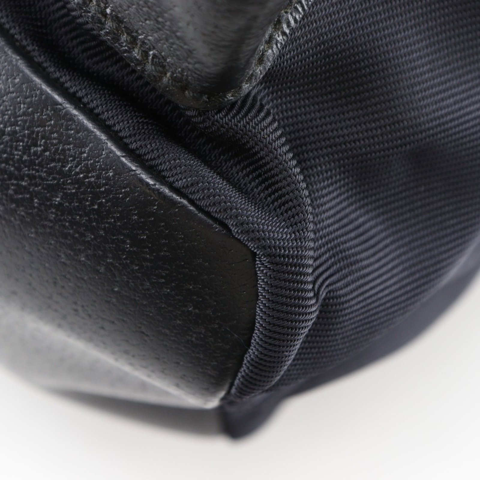 Nylon Canvas Leather Backpack Gucci - 5