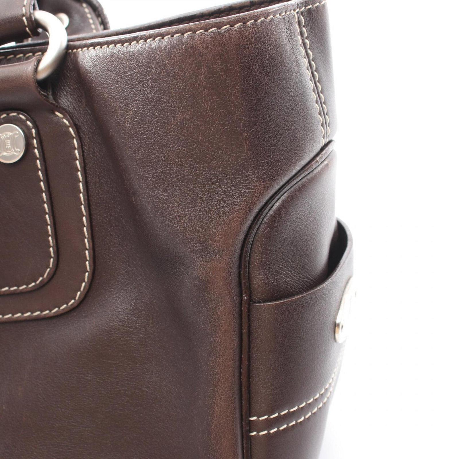 Handbag Celine Leather - 9