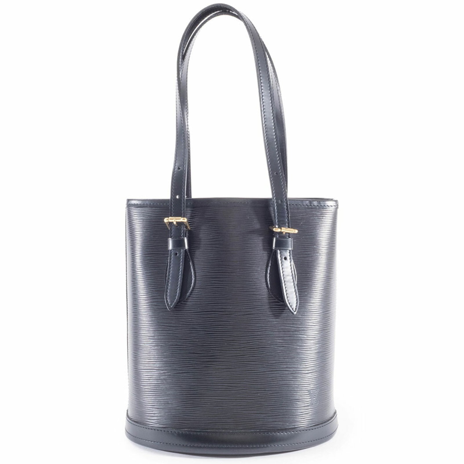 Vuitton Leather Epi Bag Shoulder Louis: Vuitton Leather Epi Bag Shoulder Louis Vuitton's iconic Epi leather craftsmanship shines in this sleek shoulder bag, featuring the timeless design of Louis Vuitton. Made with high-quality Epi leather 