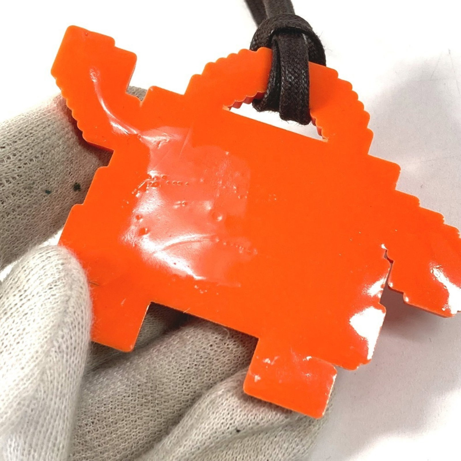 Rubber Hermes Keyring - 7
