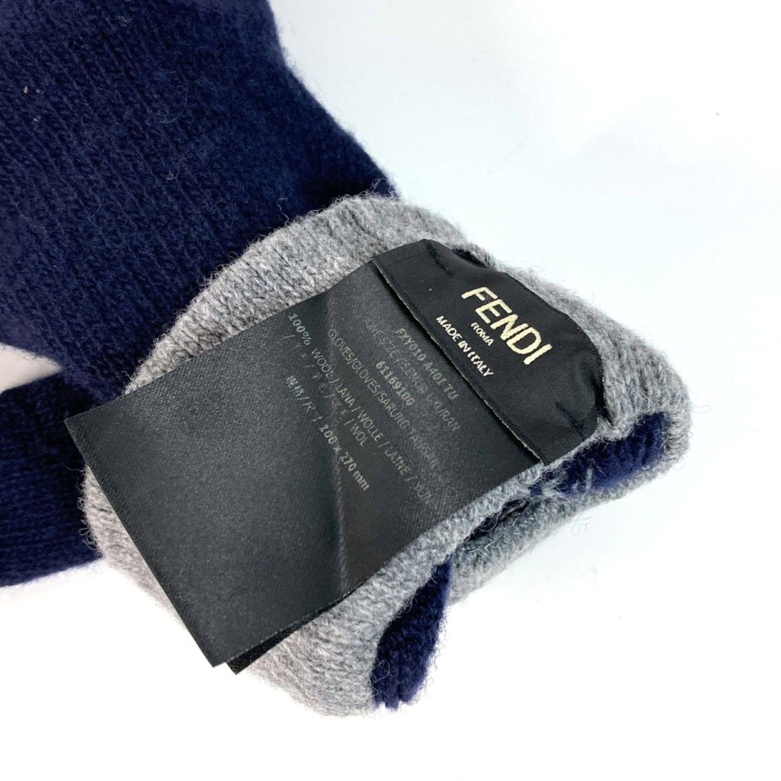 Fendi Warm Gloves Wool - 6