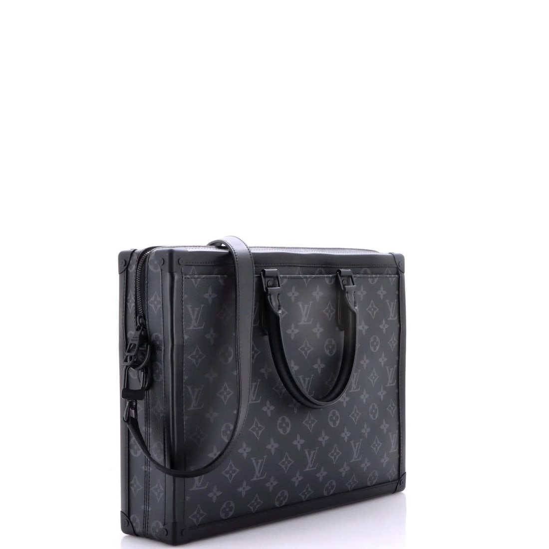 Louis Vuitton Soft Trunk Briefcase Monogram Eclipse Canvas - 2