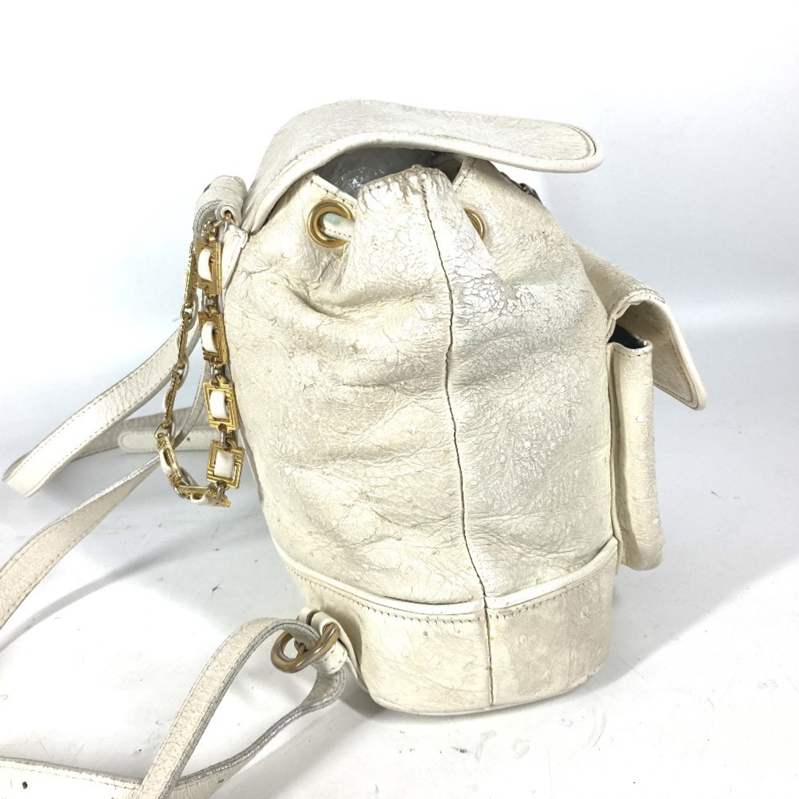 Backpack Leather Versace - 4